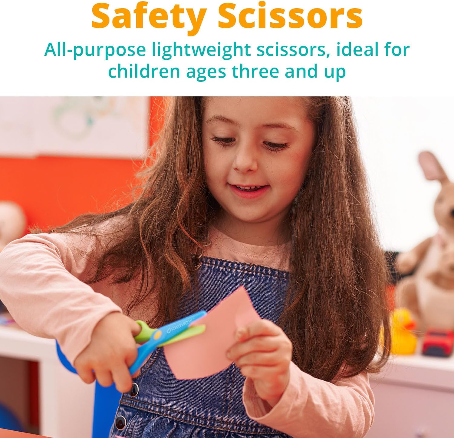 Thumbnail 1 de Channie's Safety Scissors for Small Hands (Ages 3-5) - 2 Pack