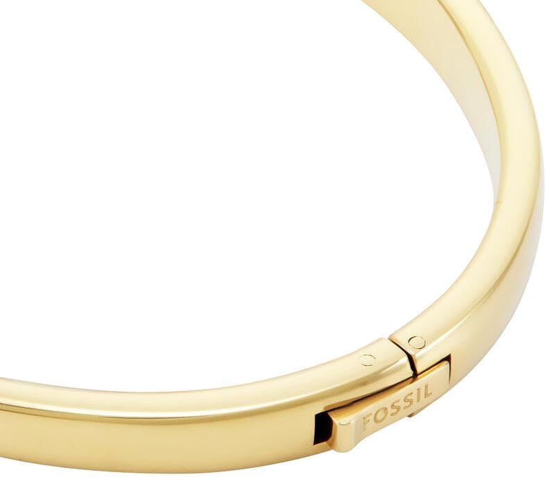 Thumbnail 3 de Bracelet Fossil Sadie pour femme en acier inoxydable à fermeture à bouton poussoir