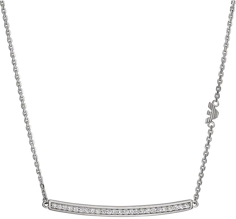 Thumbnail 3 de Collana da donna Emporio Armani in argento sterling con chiusura a moschettone