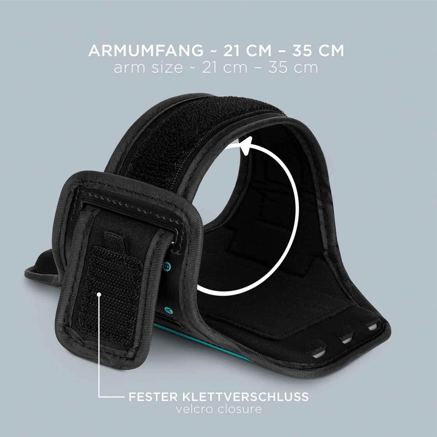 Thumbnail 3 de ONEFLOW Bracelet de sport compatible Samsung Galaxy A12 – Brassage léger et étanche pour l’extérieur
