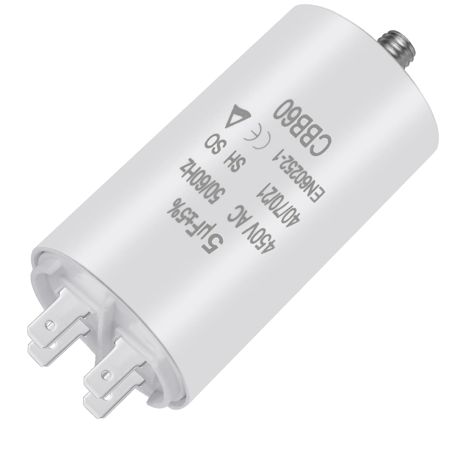 Detalle de OFFCUP CBB60 motorkondensator 5 μF, 450 V, 50/60 Hz