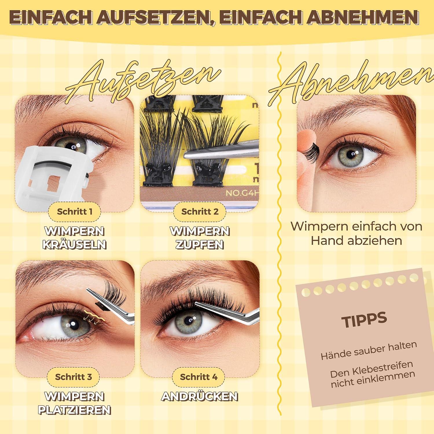 Thumbnail 6 de LASHVIEW NM03-D Wimpernbüschel 10–16 mm 💄