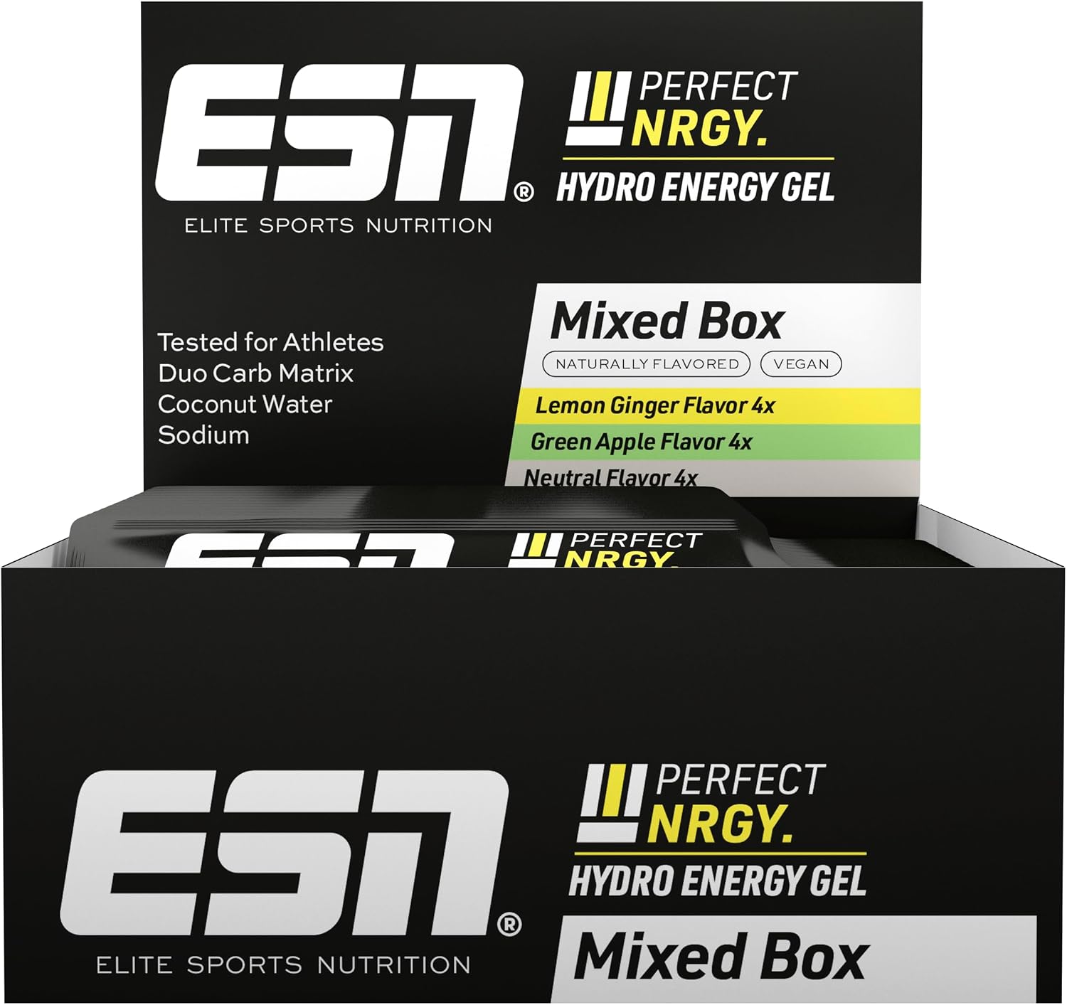 Detalle de ESN Perfect NRGY Hydro Energy Gel 12 x 40 ml – Assortito