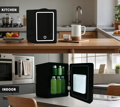 Detalle de iTOMA Mini Personal Fridge Cooler 6L: Compact, Quiet, and Practical