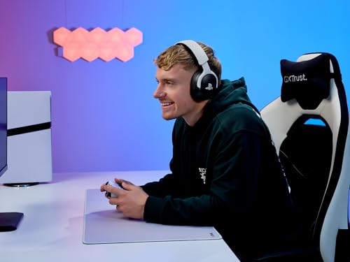 Thumbnail 7 de GXTrust Forta Casque sans Fil avec Licence Officielle PlayStation 5 – Noir/Blanc