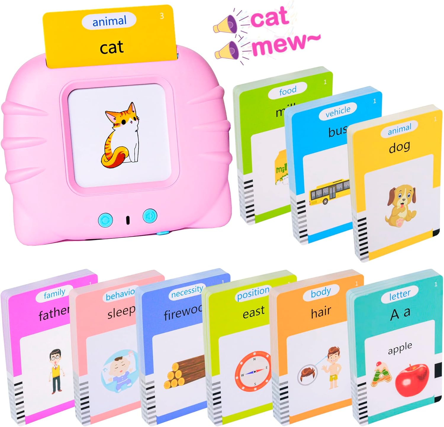 Detalle de Talking Flash Cards 224 Words Learning