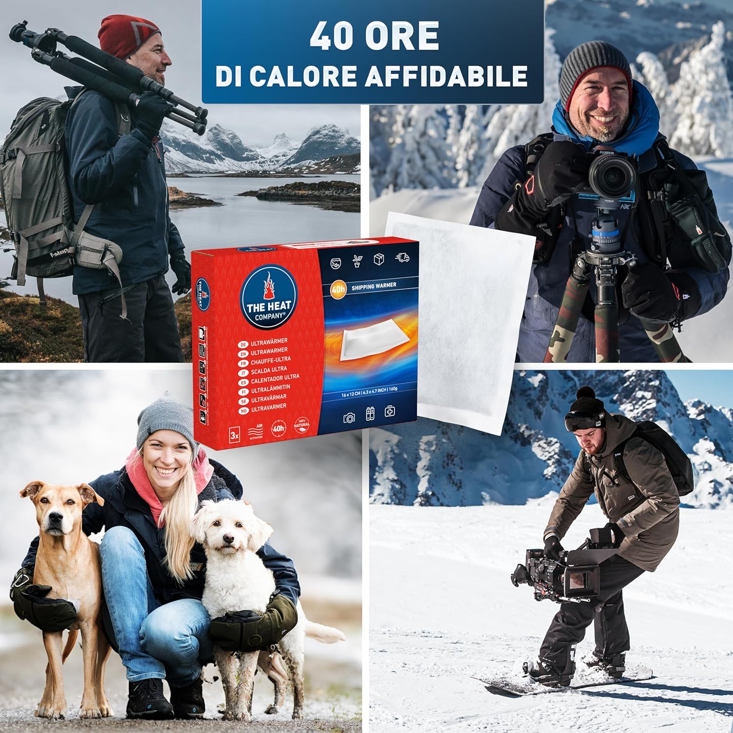 Thumbnail 3 de THE HEAT COMPANY 3 cuscinetti termici 40 ore 🔥📦