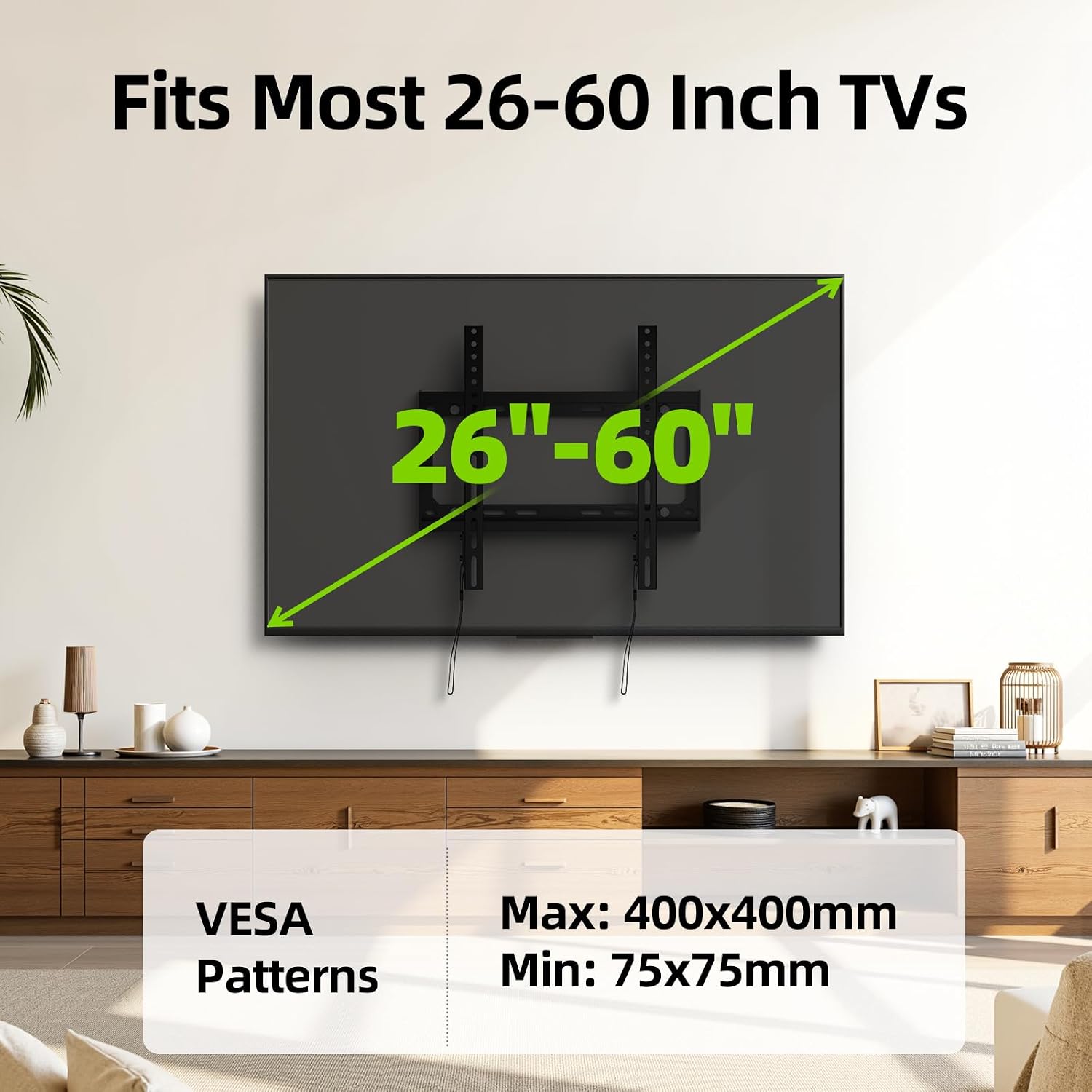 Detalle 2 de USX MOUNT Fixed TV Wall Mount 99lbs