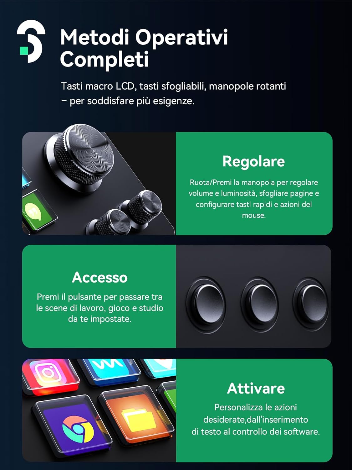 Thumbnail 3 de SOOMFON Stream Controller Deck SE 6 tasti 🎛