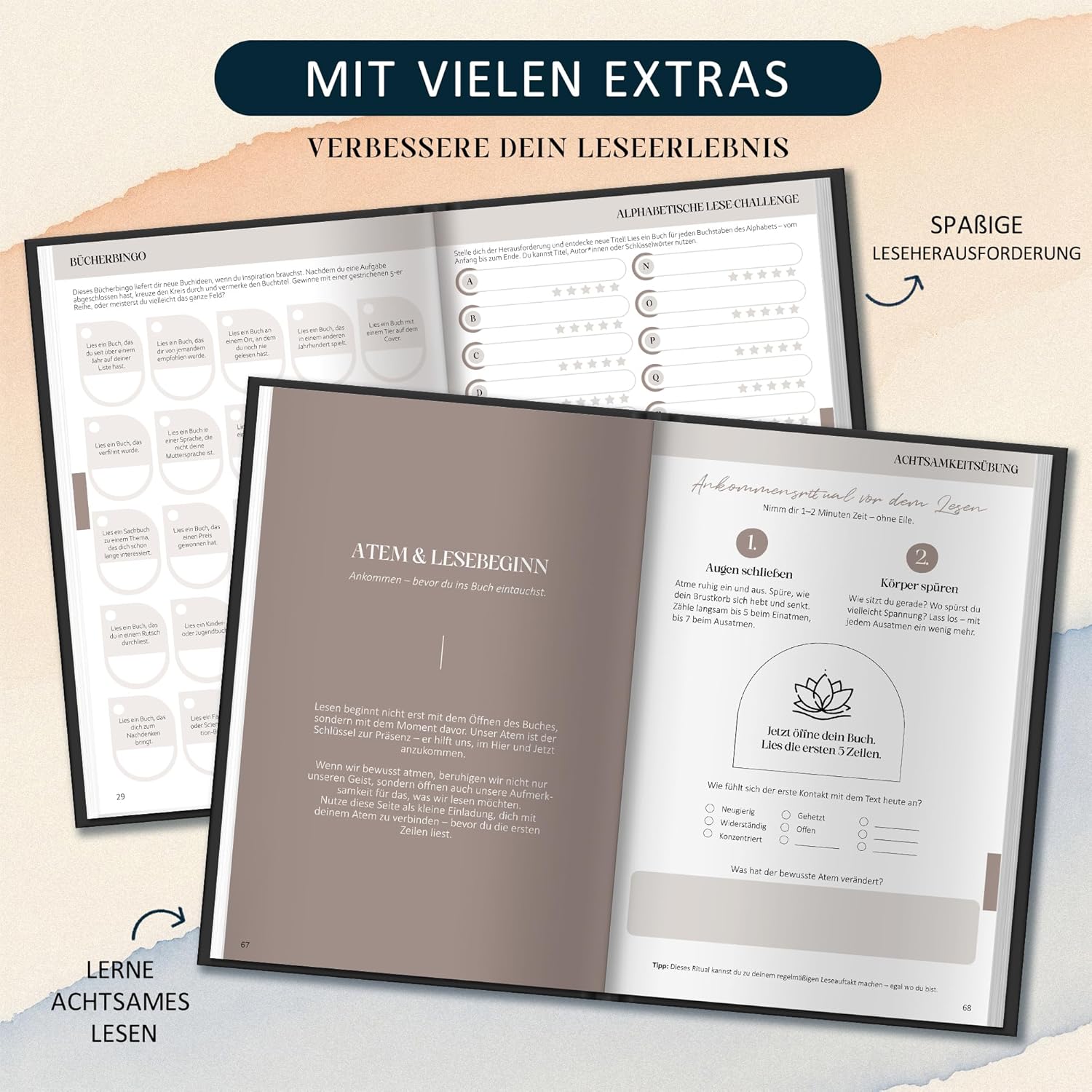 Thumbnail 2 de BIROYAL Book Journal Lesetagebuch 52 📚