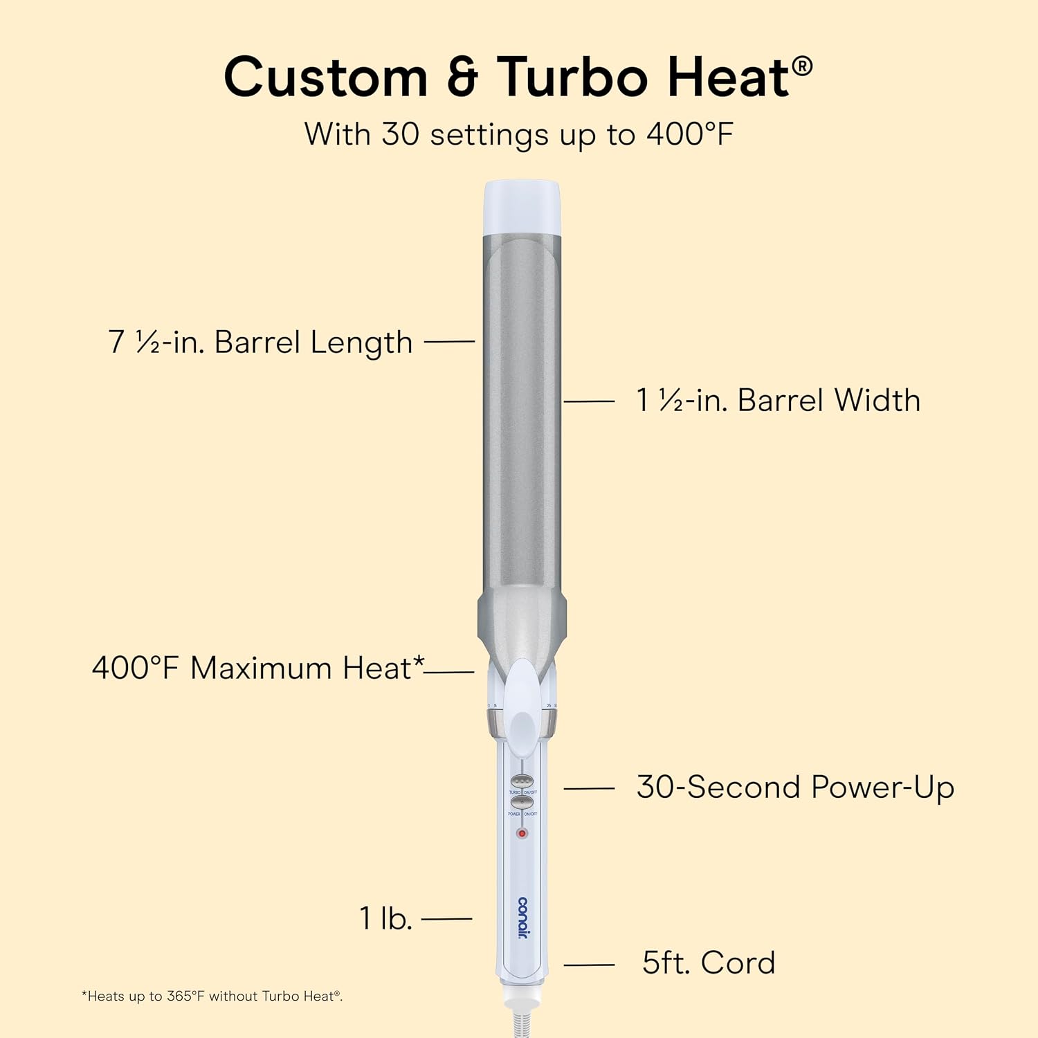 Thumbnail 3 de Conair Curling Iron, 1.5-Inch Barrel