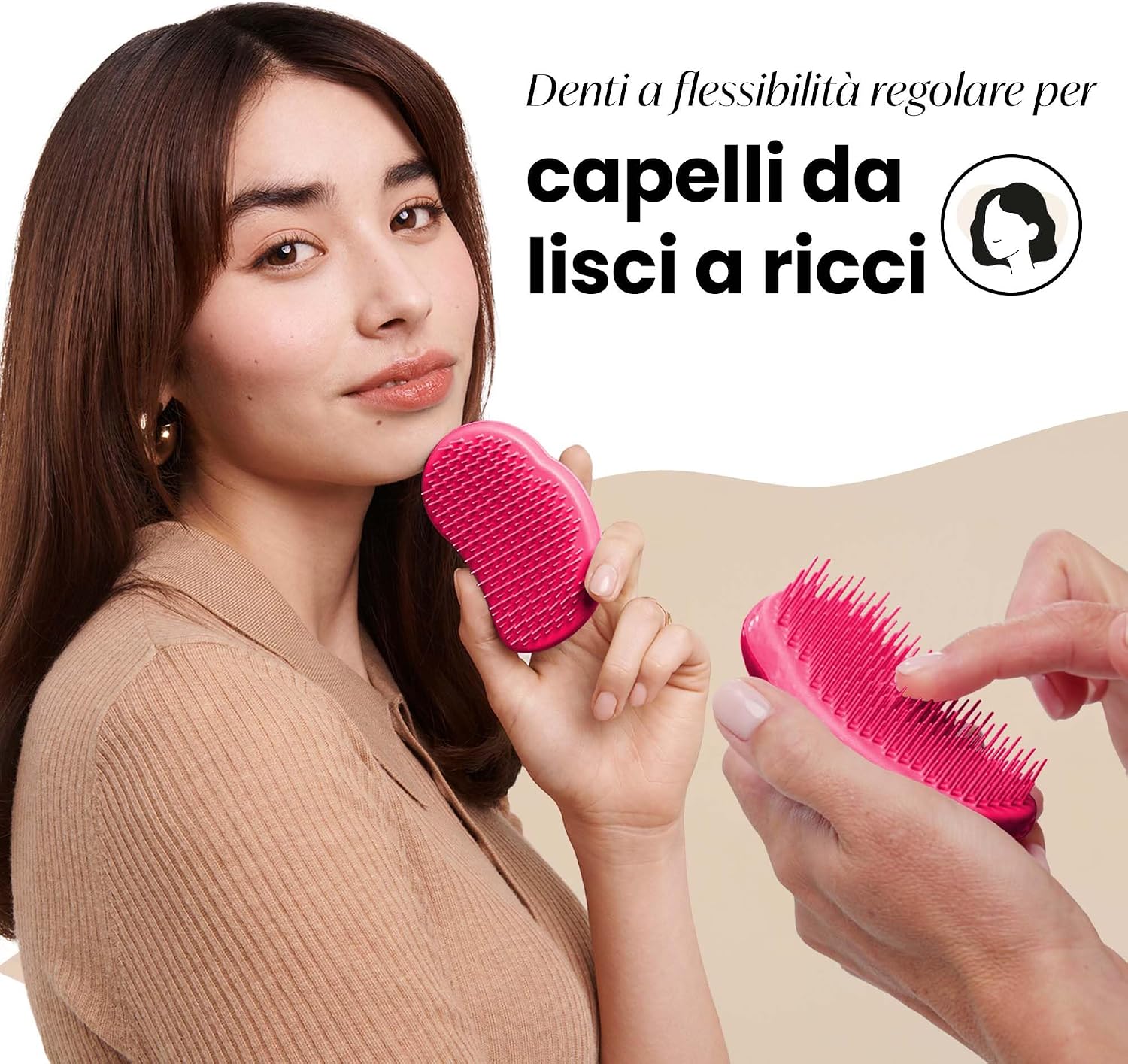 Detalle de Tangle Teezer Original Spazzola districante 325 denti 🪮