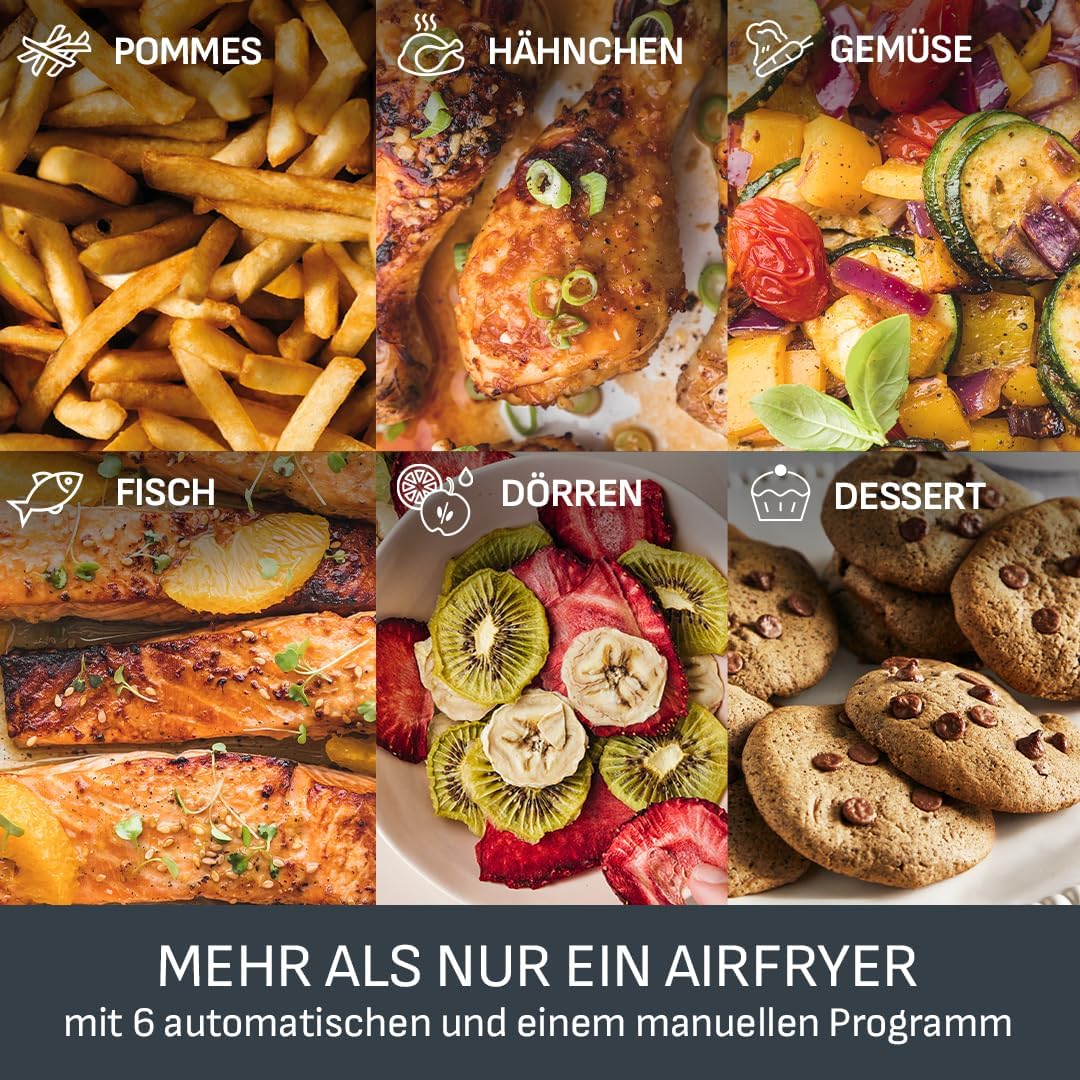 Thumbnail 6 de Tefal Dual Easy Fry Heißluftfritteuse 8,3 L 🍟