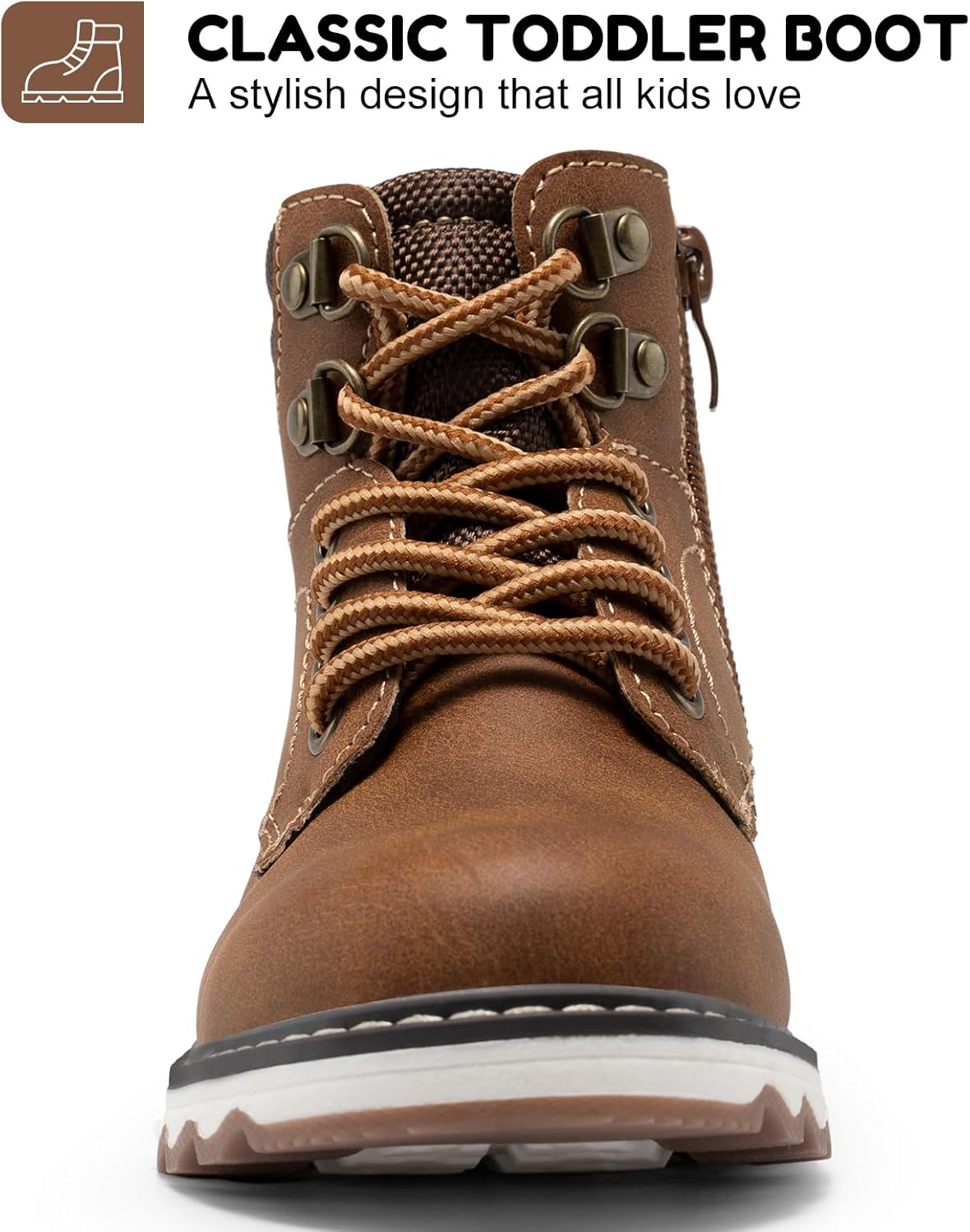 Thumbnail 5 de Harvest Land Boys Ankle Boots Waterproof Walking Shoes – Durable Winter Combat Boots for Kids