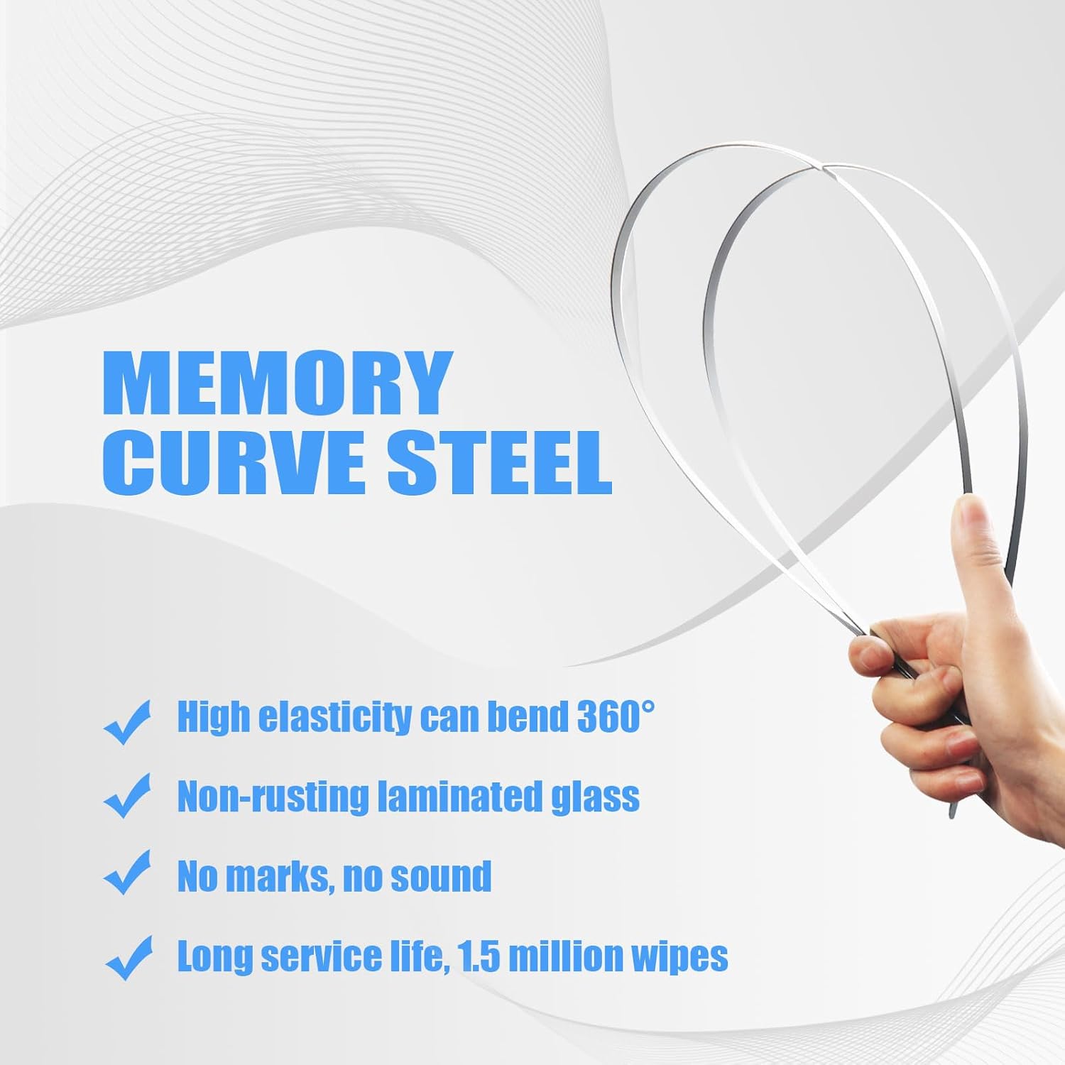 Thumbnail 5 de Gavimnal 24" Silicone Wiper Blades for Ram 1500