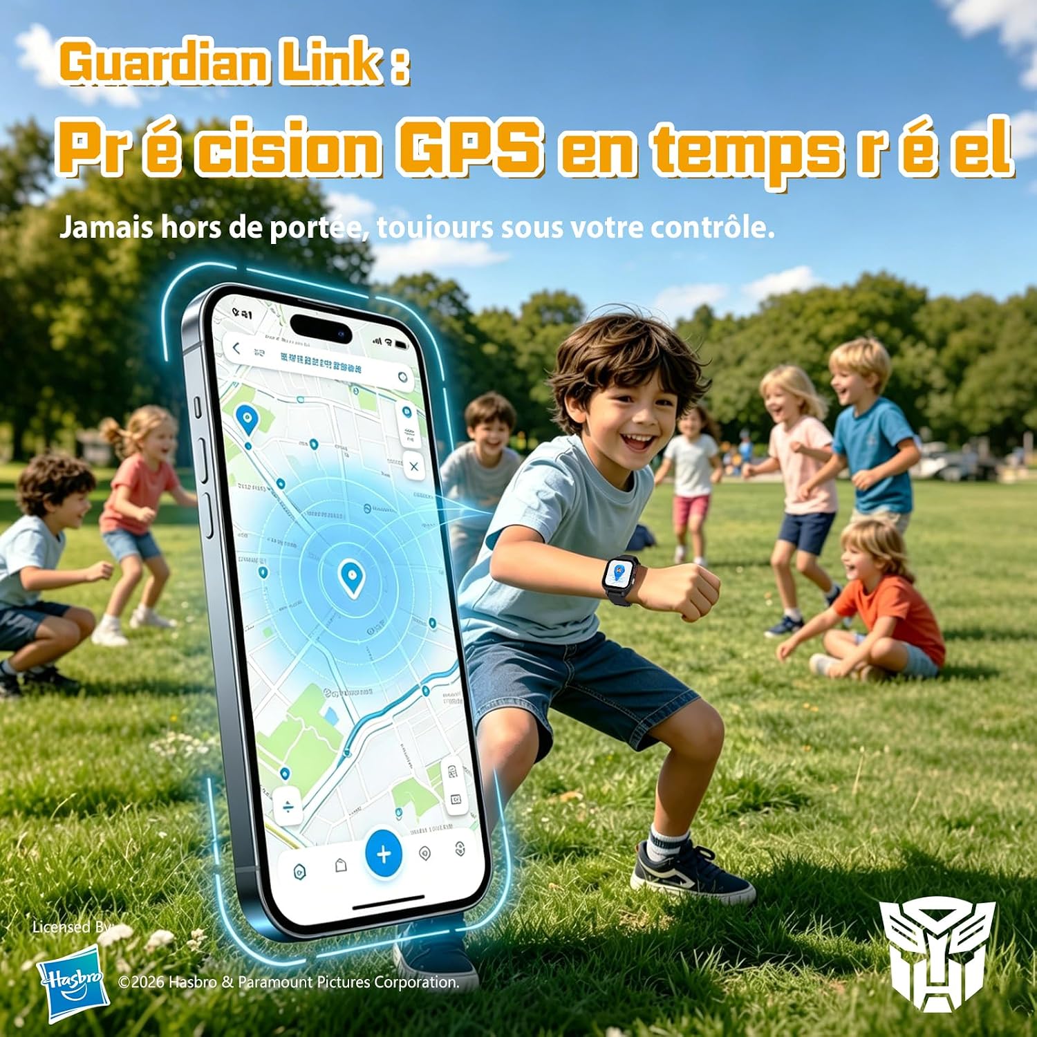 Thumbnail 1 de Transformers 4G Montre Connectée Enfant – GPS, Appels Vidéo et Mode École, IP68