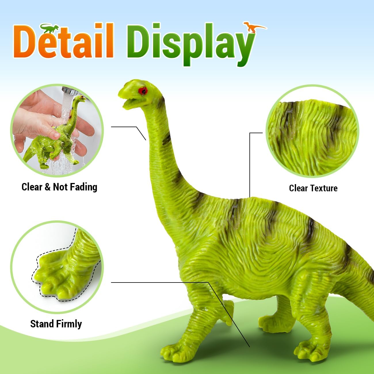 Thumbnail 4 de HahaGift Dinosaur Toys 12PCS metal box