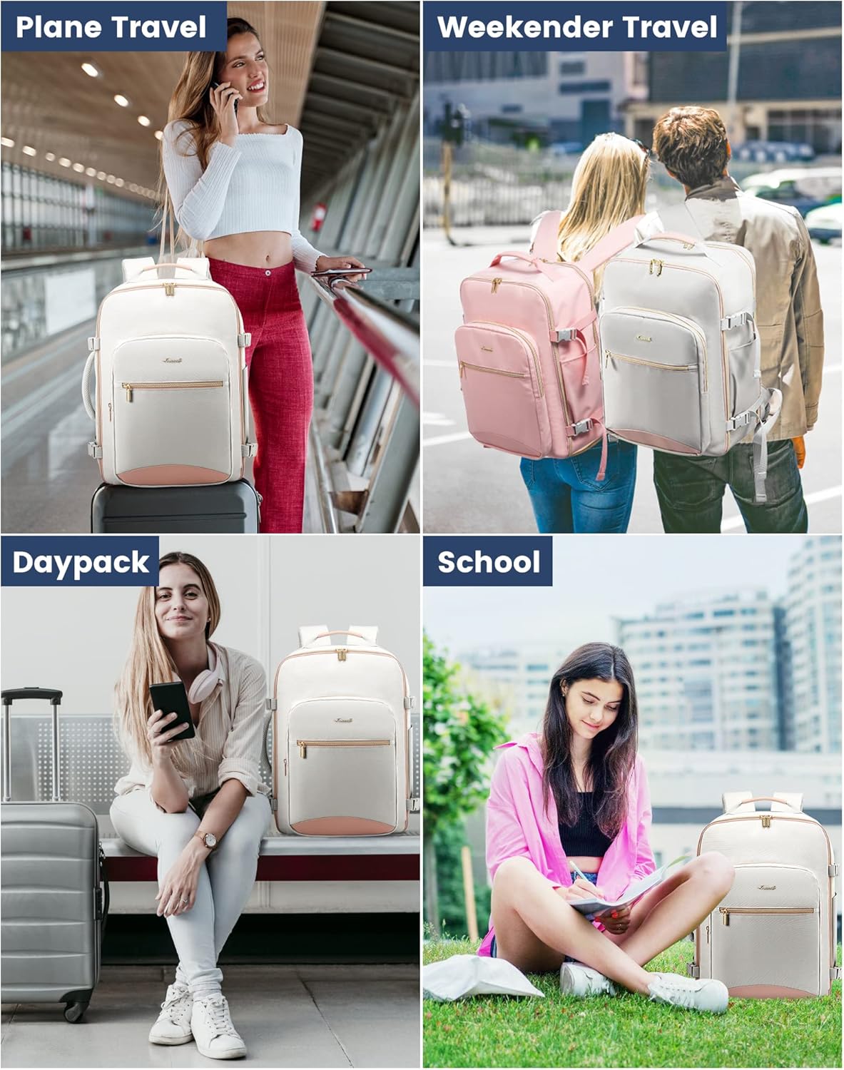 Thumbnail 2 de LOVEVOOK Travel Backpack 40L carry-on