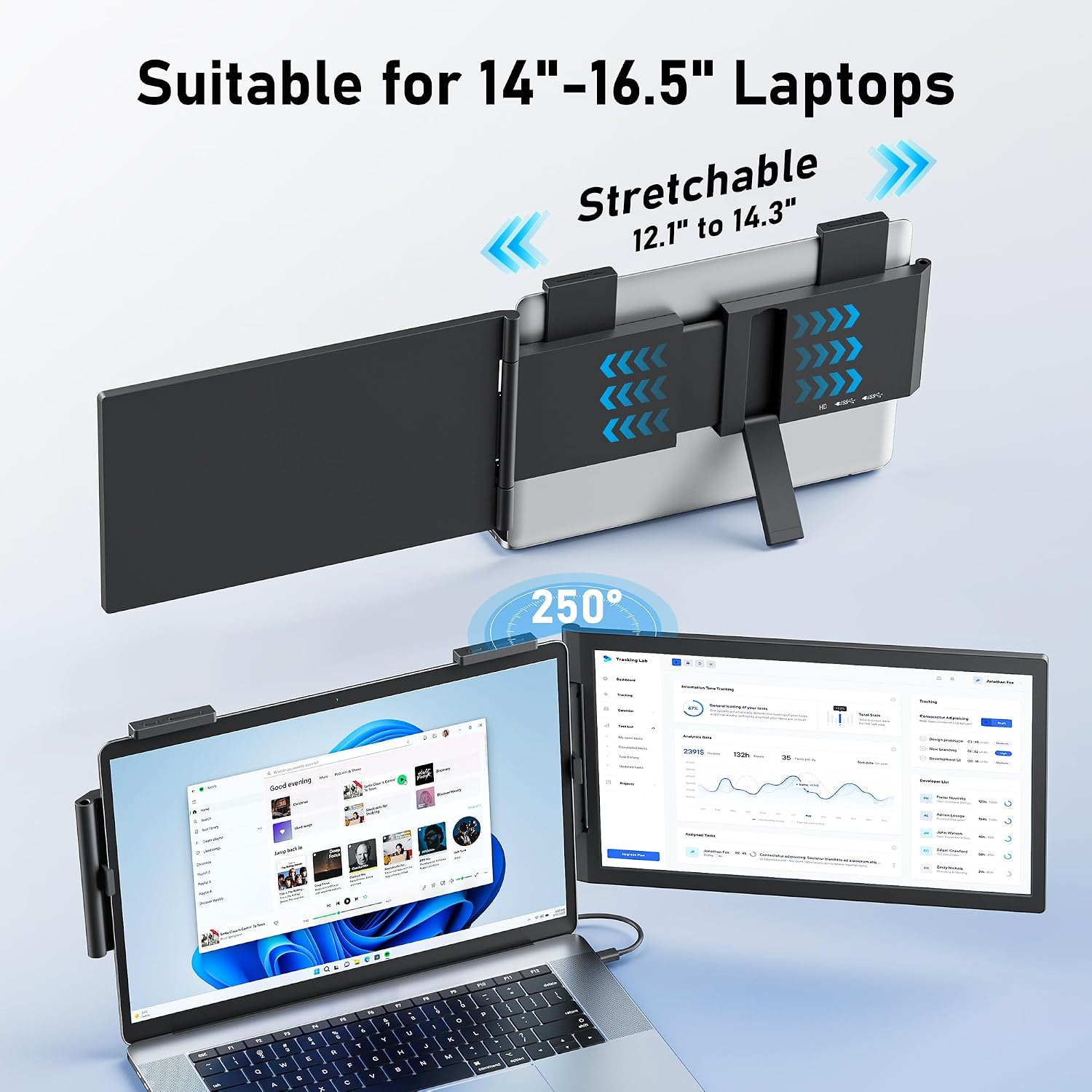 Thumbnail 5 de Pornitor 14" Portable Laptop Monitor