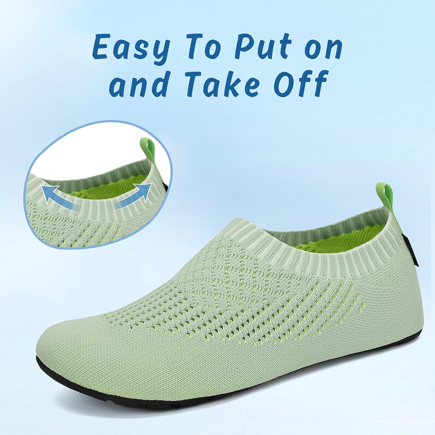 Thumbnail 6 de SAGUARO Unisex Badeschuhe – Wasserschuhe für Damen und Herren, Schnell Trocken, rutschfeste Sohle (EU 37–47)