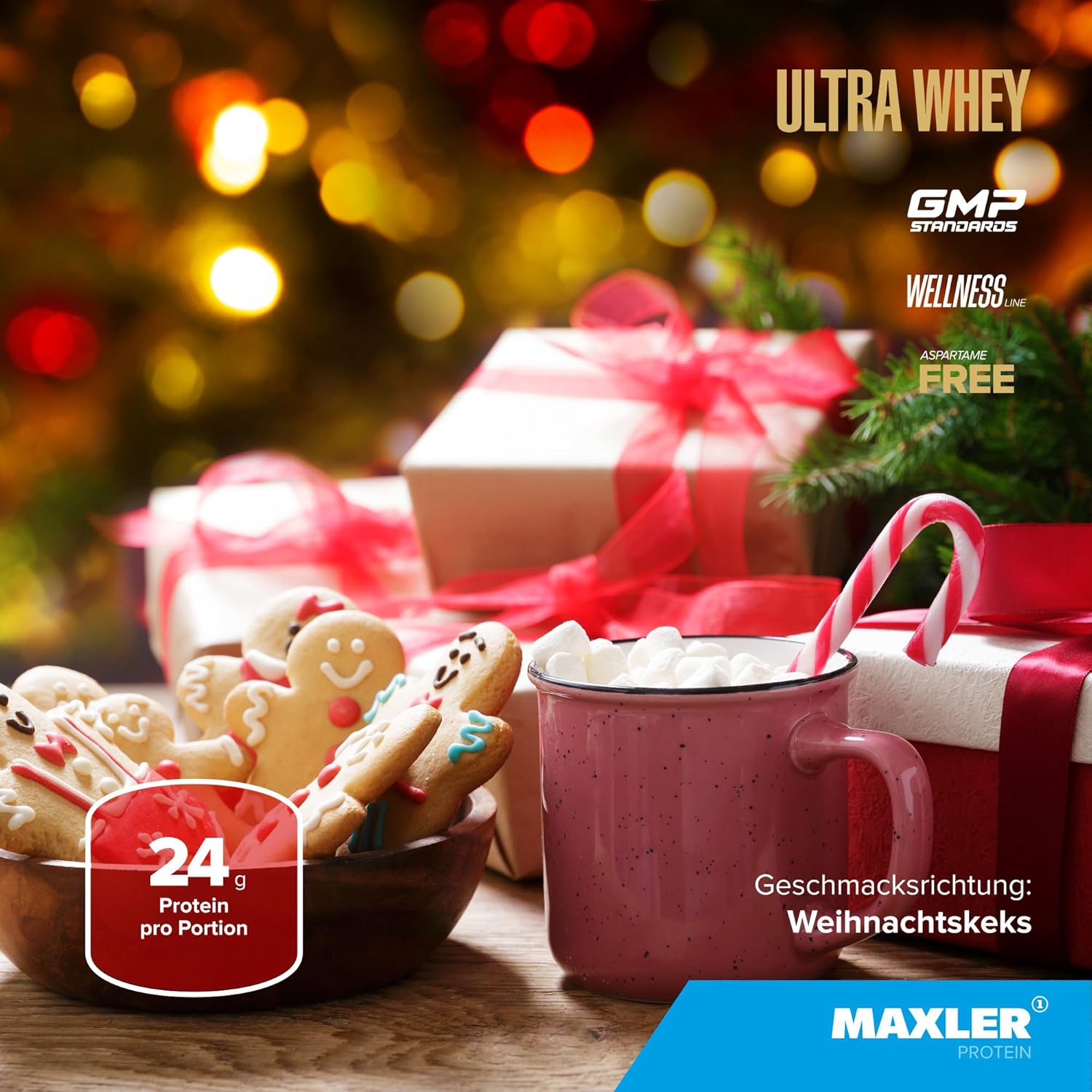Thumbnail 1 de Maxler Ultra Whey Protein 24 g