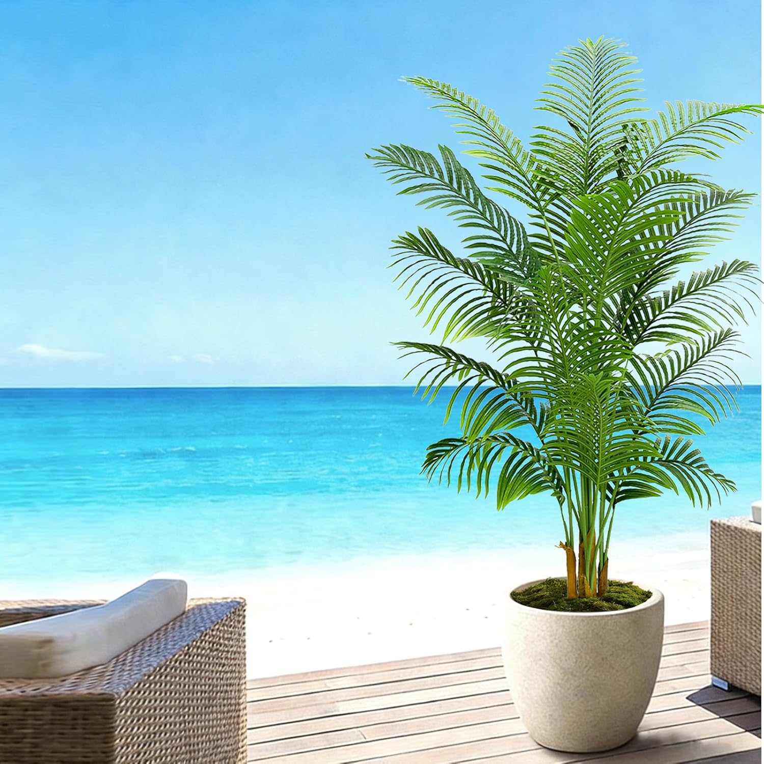 Thumbnail 1 de TXABL Künstliche Palme 210 cm im Topf