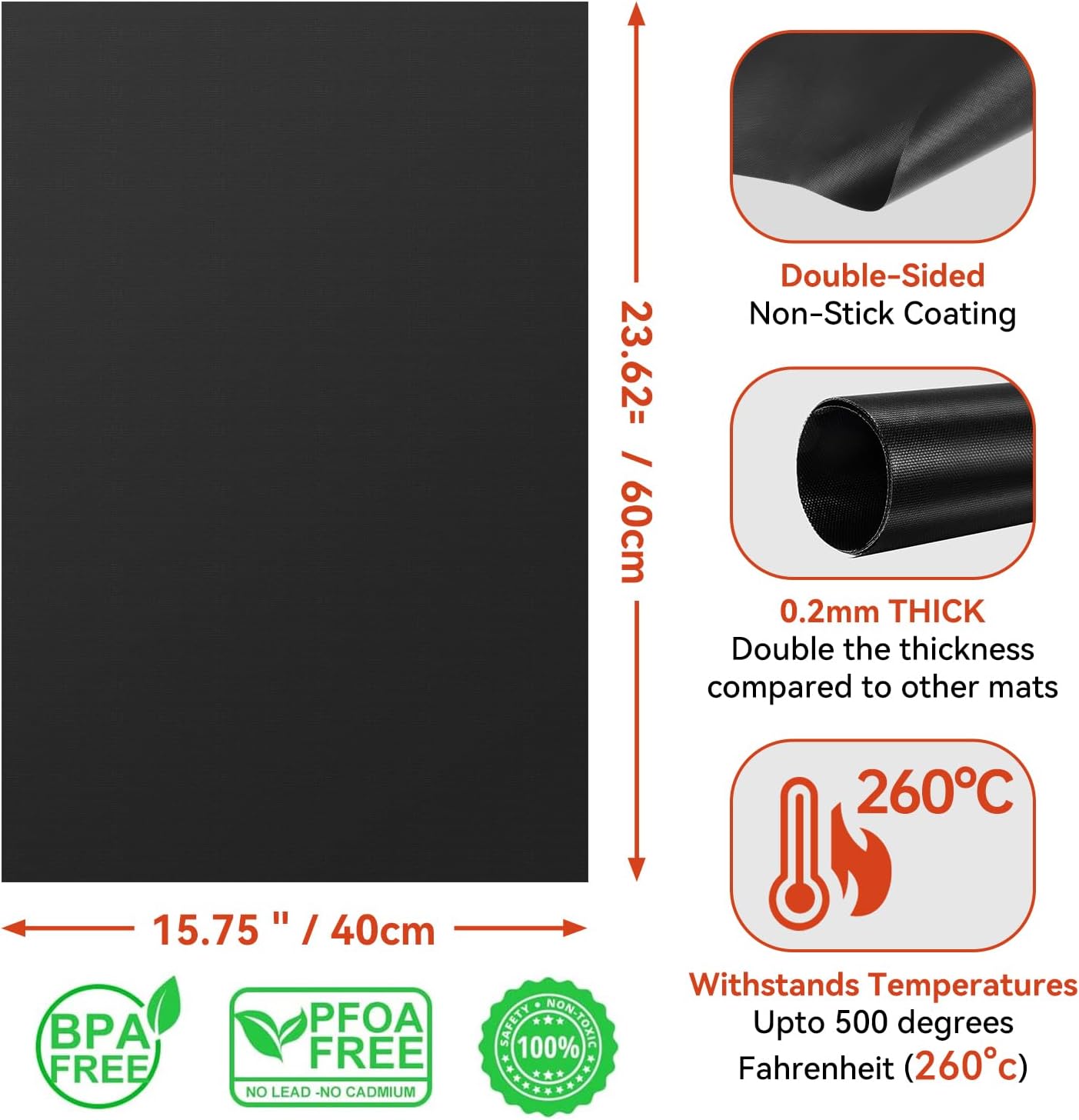 Detalle de Oven Liners 23" x 15.7