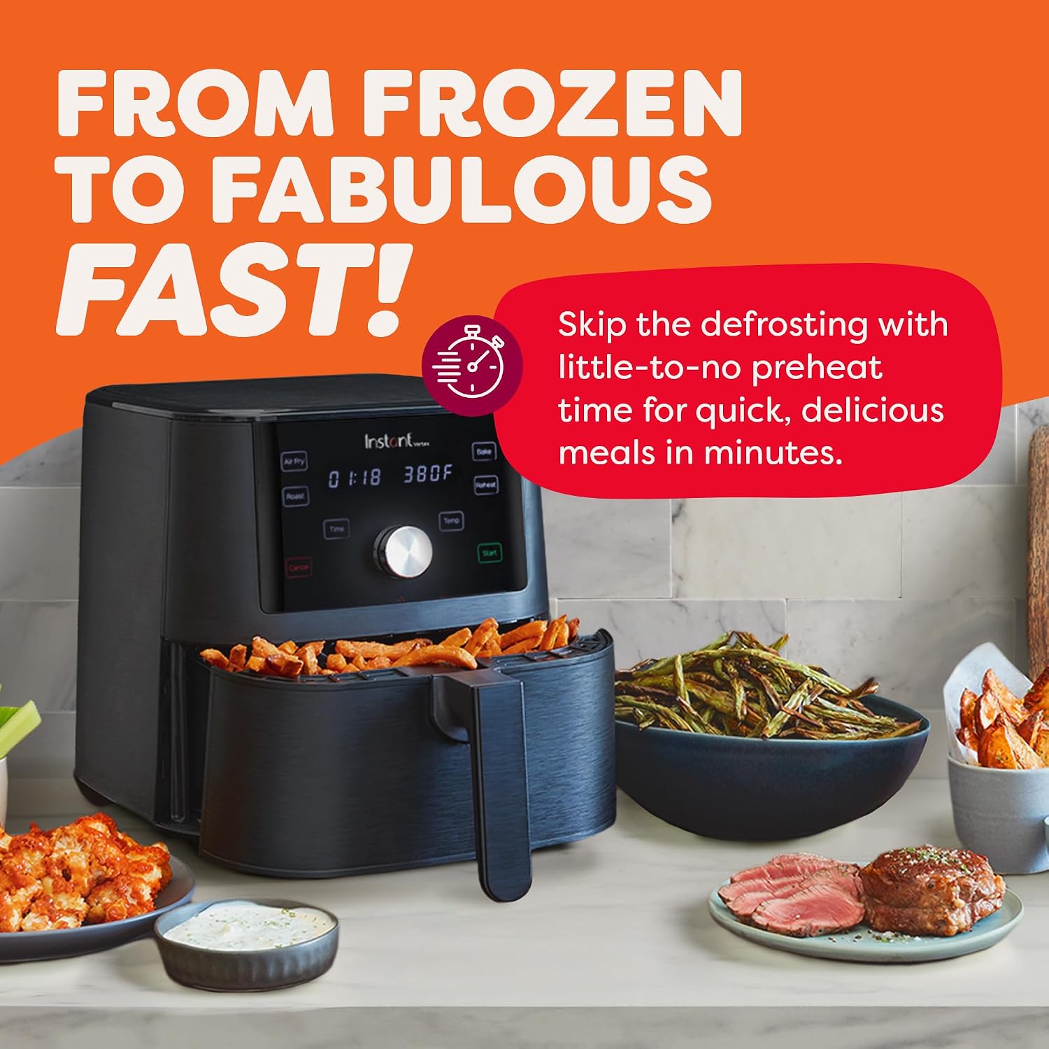 Detalle 2 de Instant Pot Vortex 6QT Air Fryer ⚡