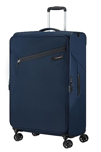 Detalle de Samsonite Litebeam Spinner L: maleta expandible de 77 cm en Midnight Blue