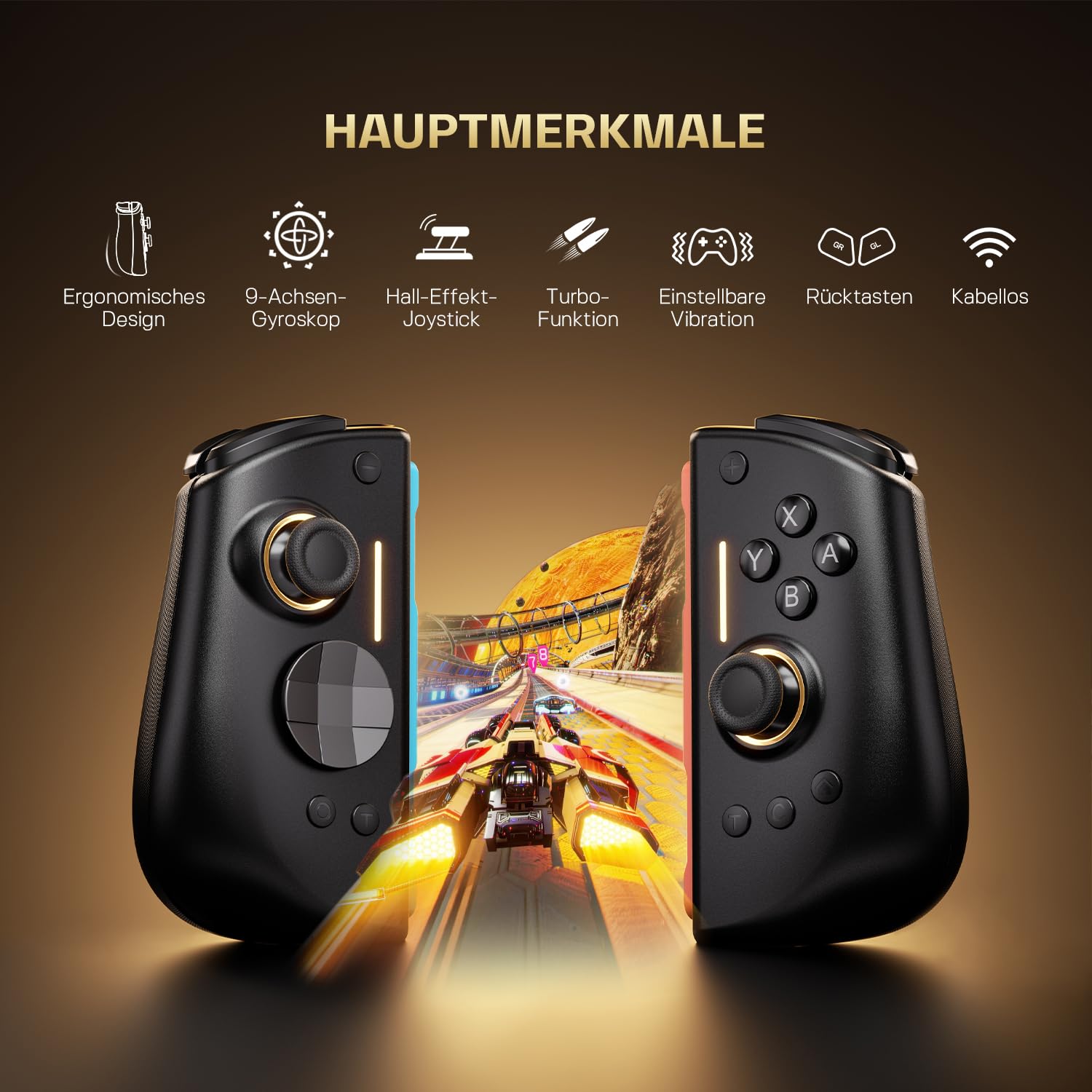 Detalle de NYXI Hyperion 3 Switch 2 Controller – Erste Drittanbieter-Lösung für Switch 2