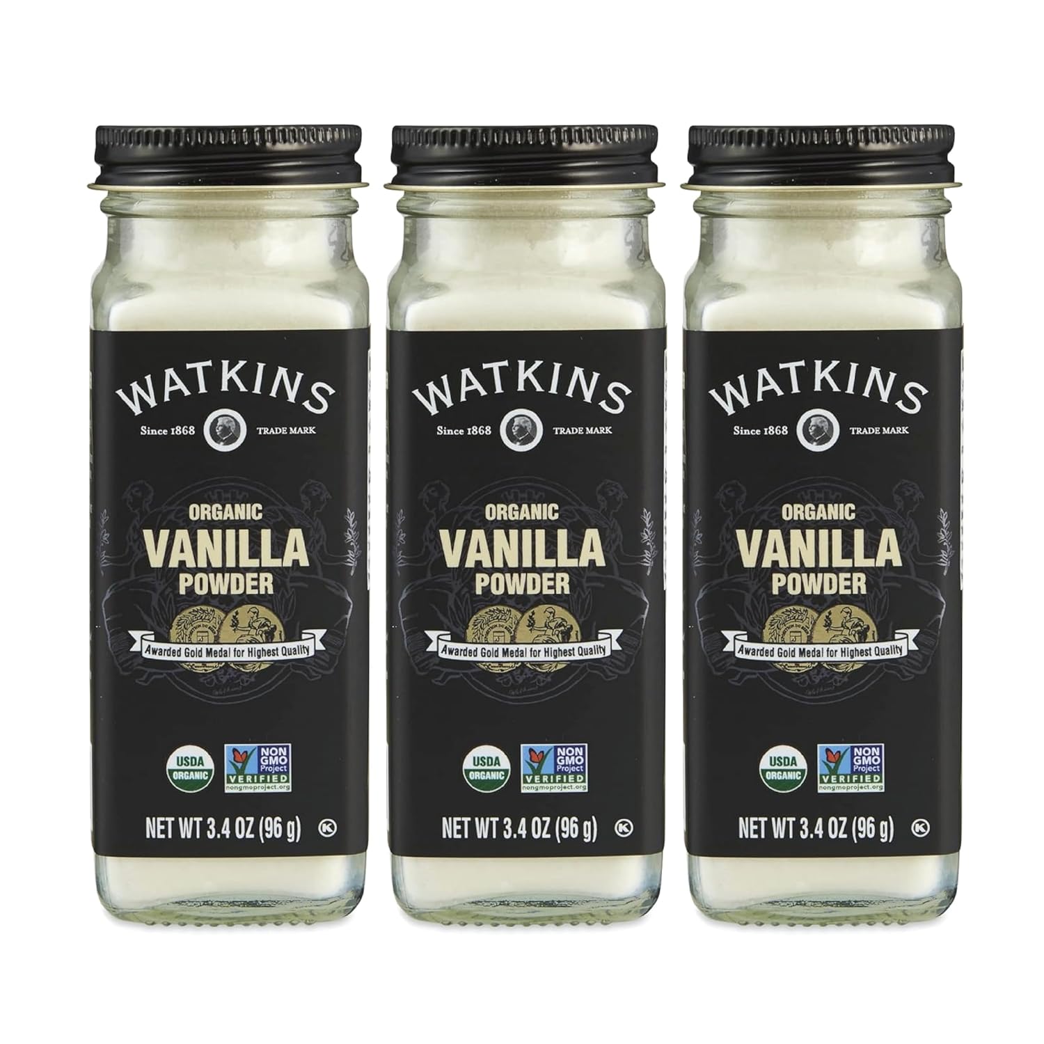 Detalle de Watkins Vanilla Powder, 3.4 oz