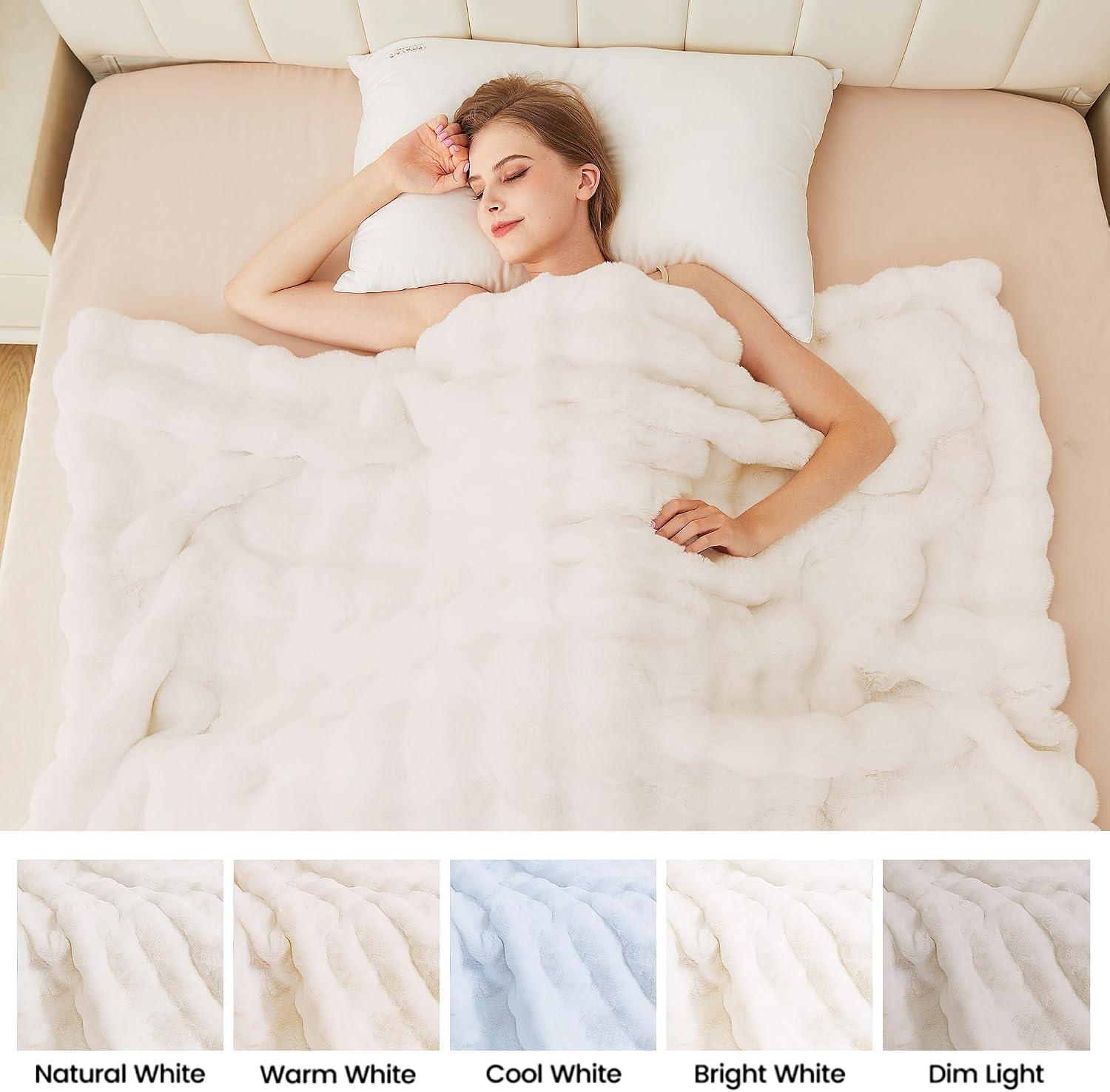 Thumbnail 6 de ORINOVA Kuscheldecke Flauschig 150x200 Beige