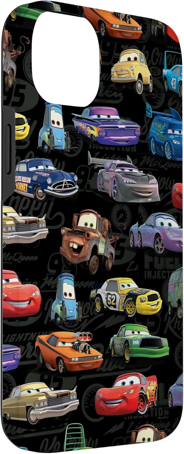 Thumbnail 2 de Disney Pixar Cars : Coque imprimée pour iPhone 14 Plus – Motif Cars