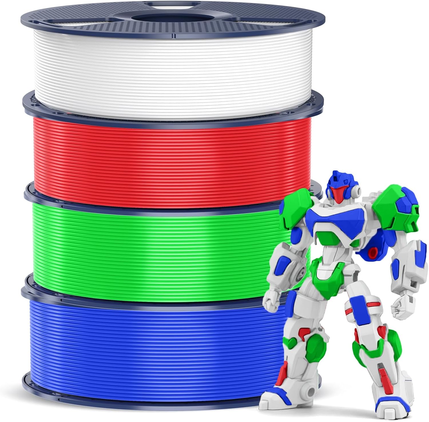 SUNLU PETG Filament 4 kg bundle, 1.75 mm