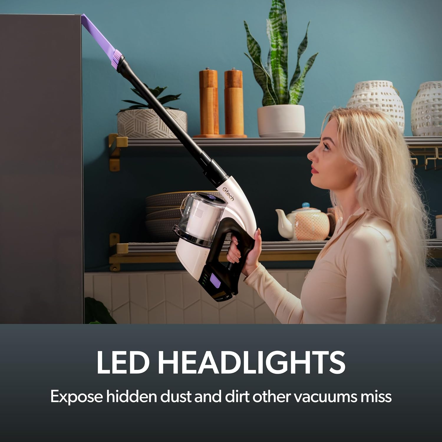 Detalle 2 de Gtech Multi Platinum 22V cordless handheld vacuum cleaner