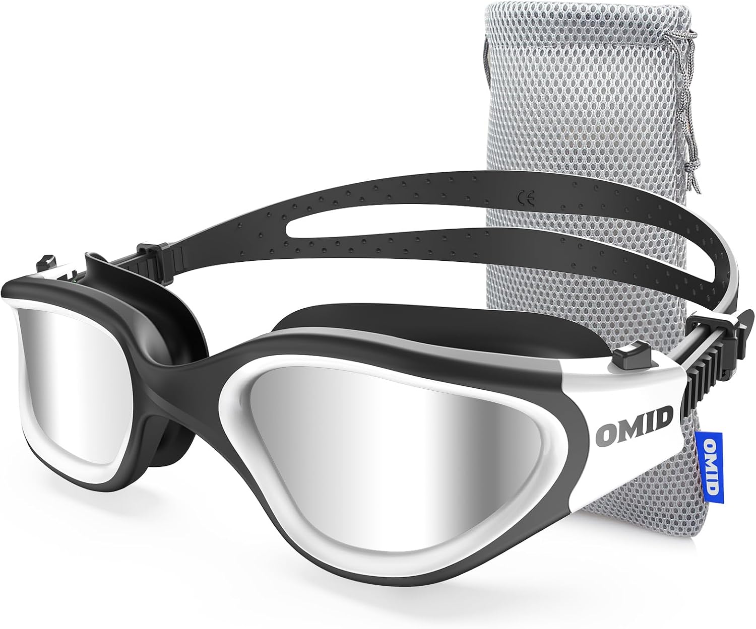 Detalle de OMID Schwimmbrille mit polarisierter, beschlagfreier Sicht (UV-Schutz, auslaufsicher)