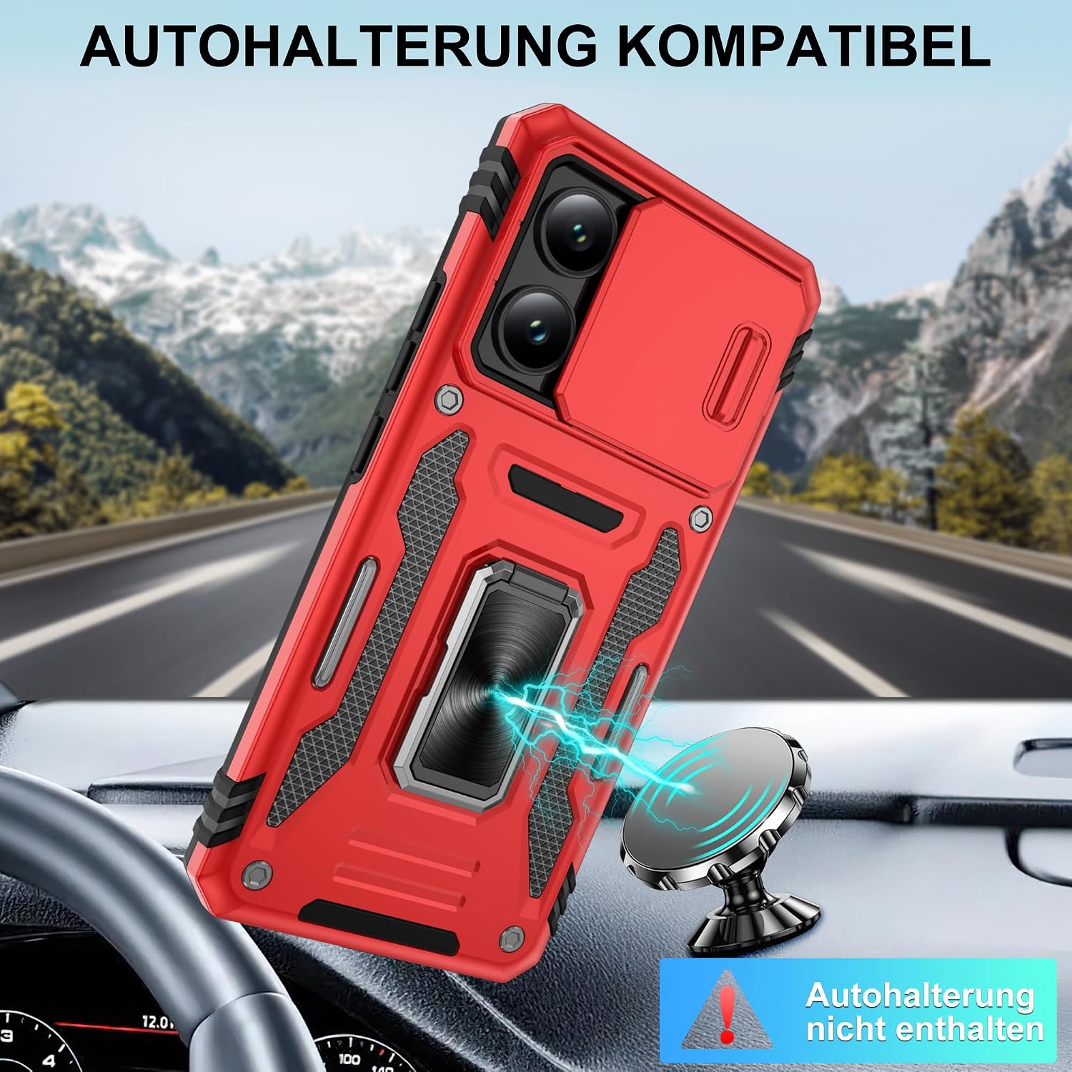 Detalle 1 de Jshru Hülle für Xiaomi 14T, stoßfest