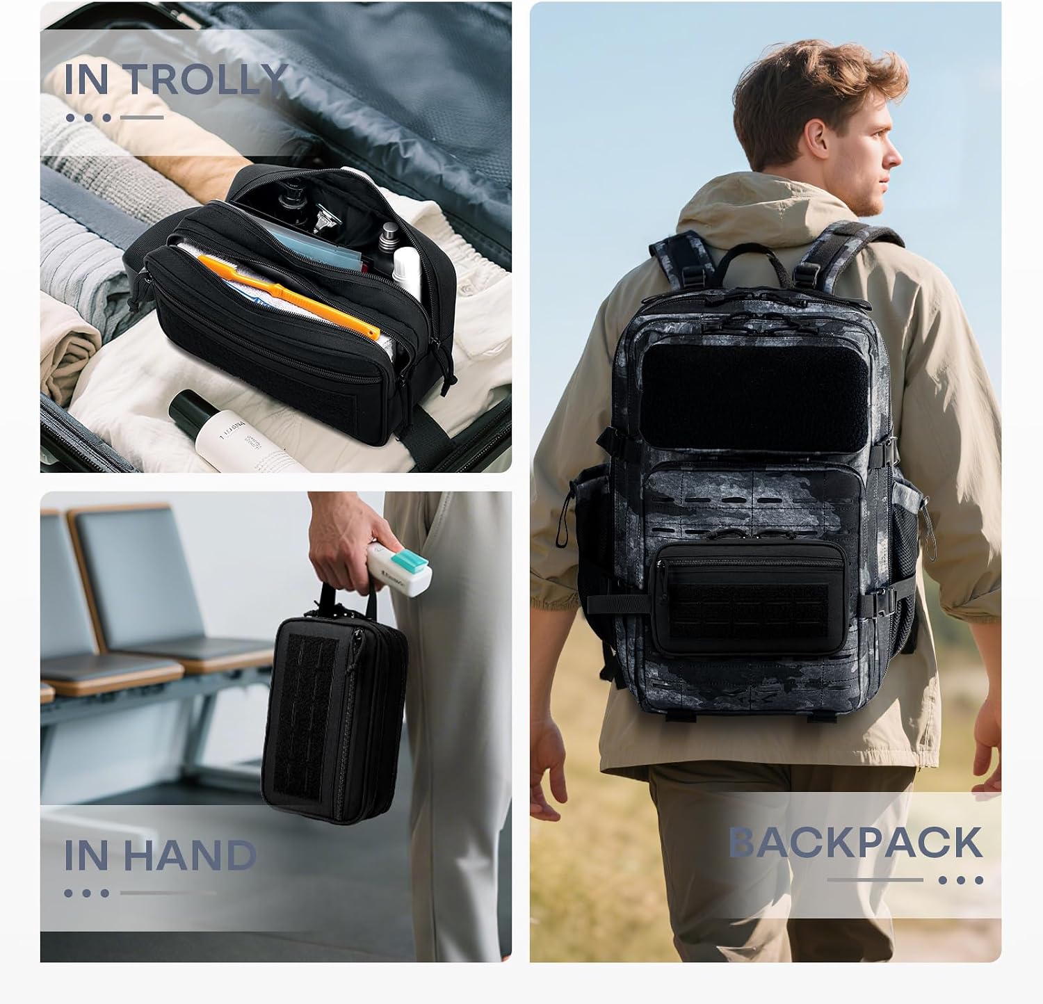 Detalle 2 de BAGZY Toiletry Bag 800D