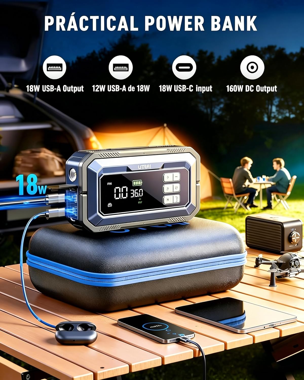 Thumbnail 4 de UTRAI JS-30 7000A Car Jump Starter