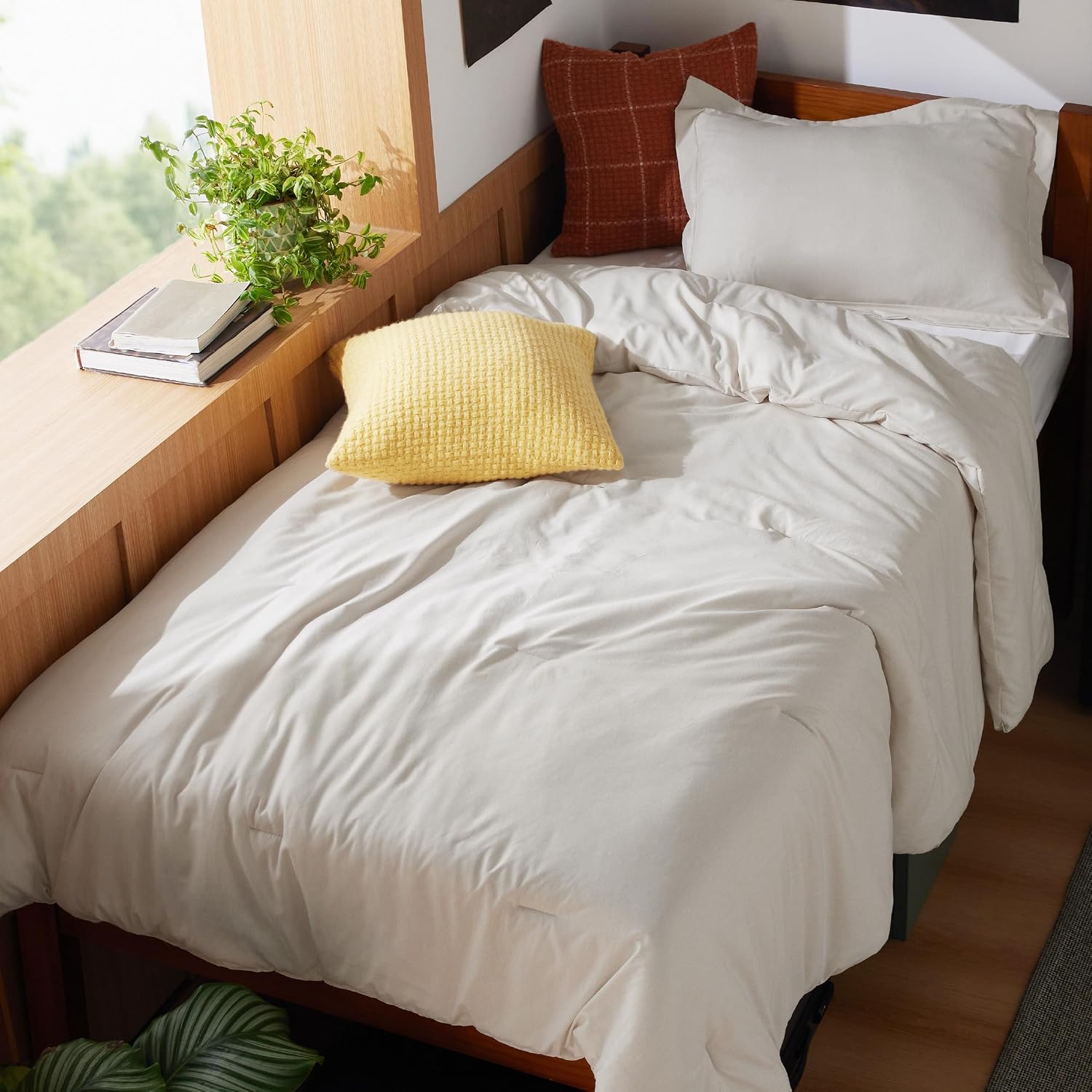 Detalle de Bedsure Twin Comforter Set, Twin XL