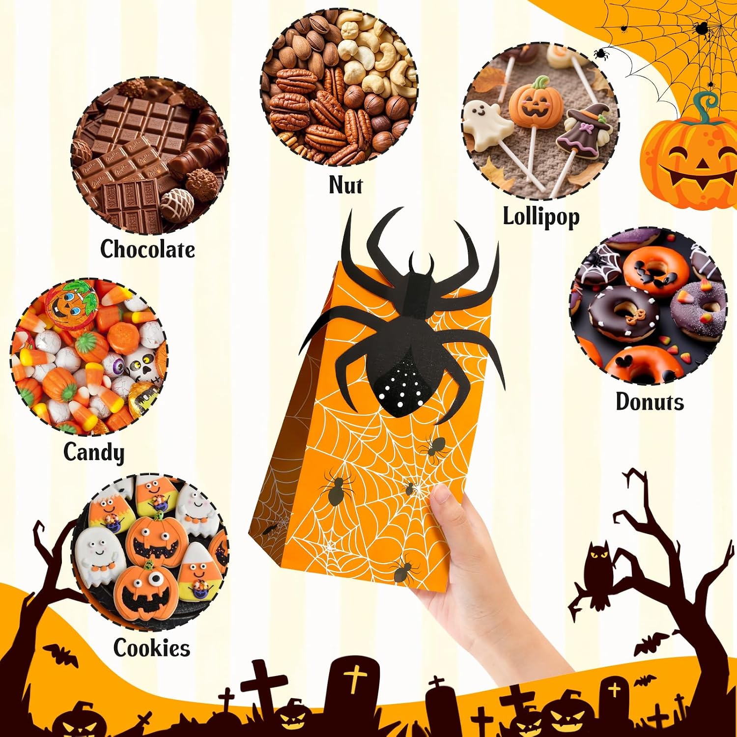Detalle de Halloween Treat Bags 24-Pack