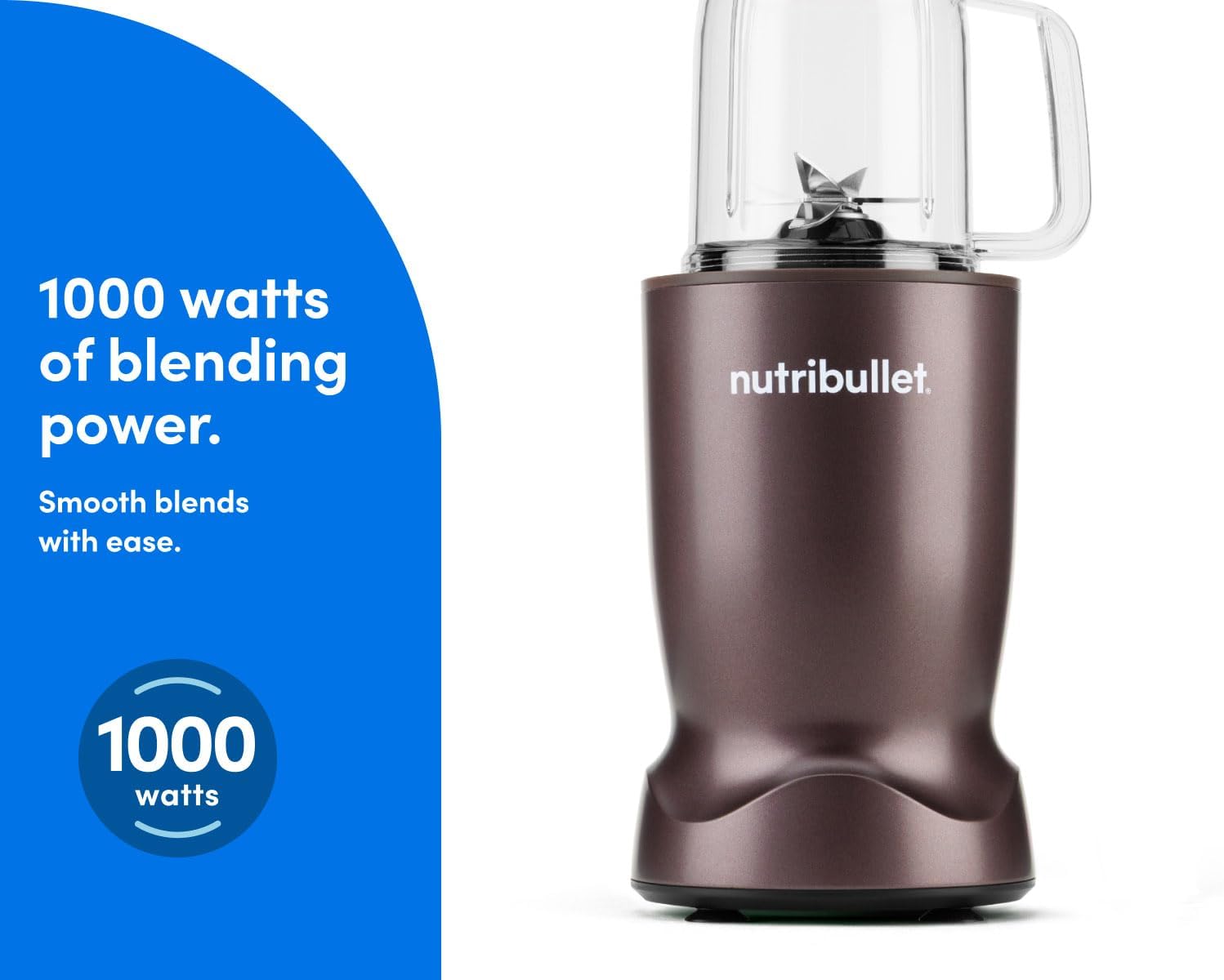 Detalle 2 de NutriBullet Turbo Tumbler Edition NB30400CBC Personal Blender, 1000 W