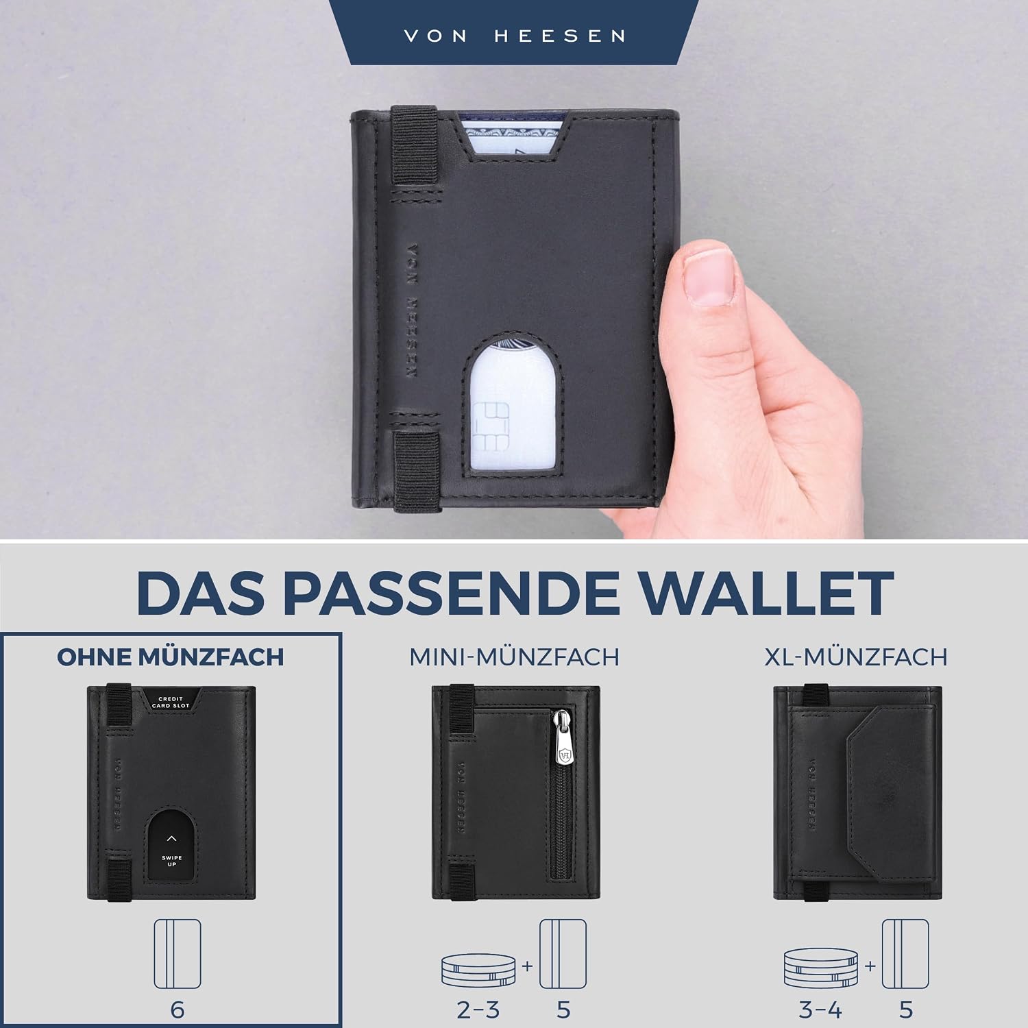 Thumbnail 5 de Mini Kartenetui für 12 Karten, RFID