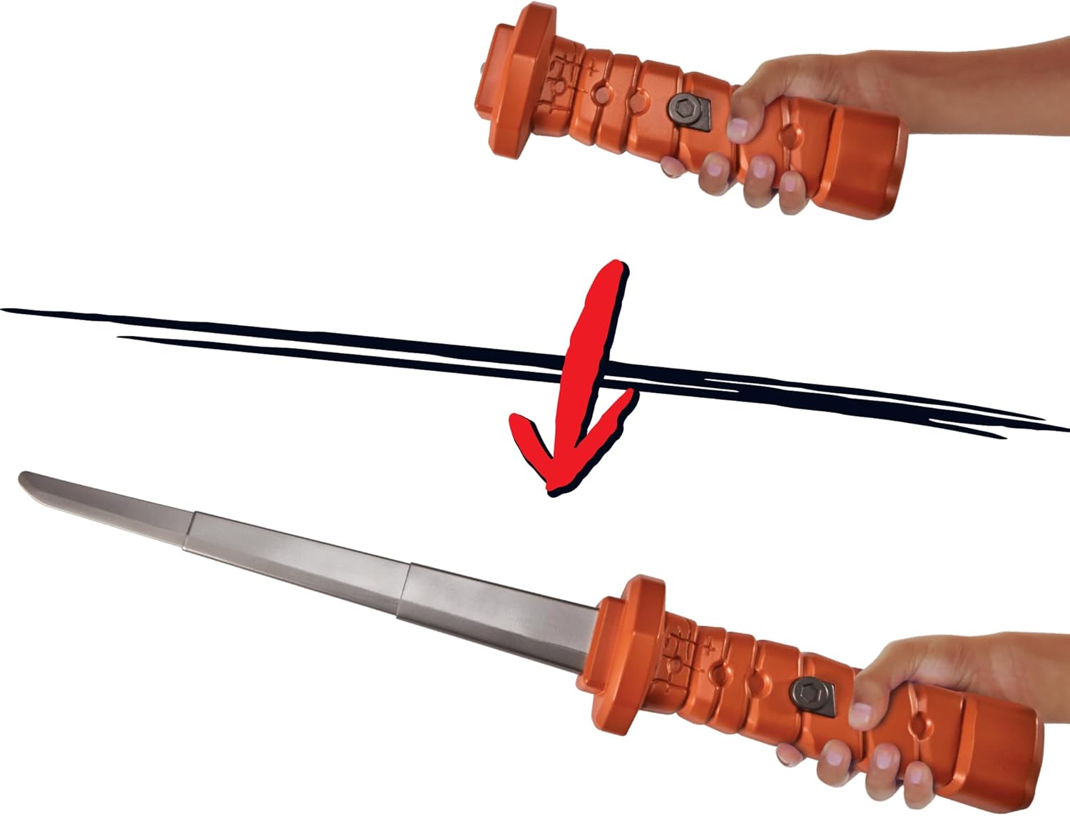Thumbnail 6 de Tortues Ninja – Armes de combat signature Léonardo avec katana télescopique (Jouet, dès 4 ans) par Giochi Preziosi TU8061