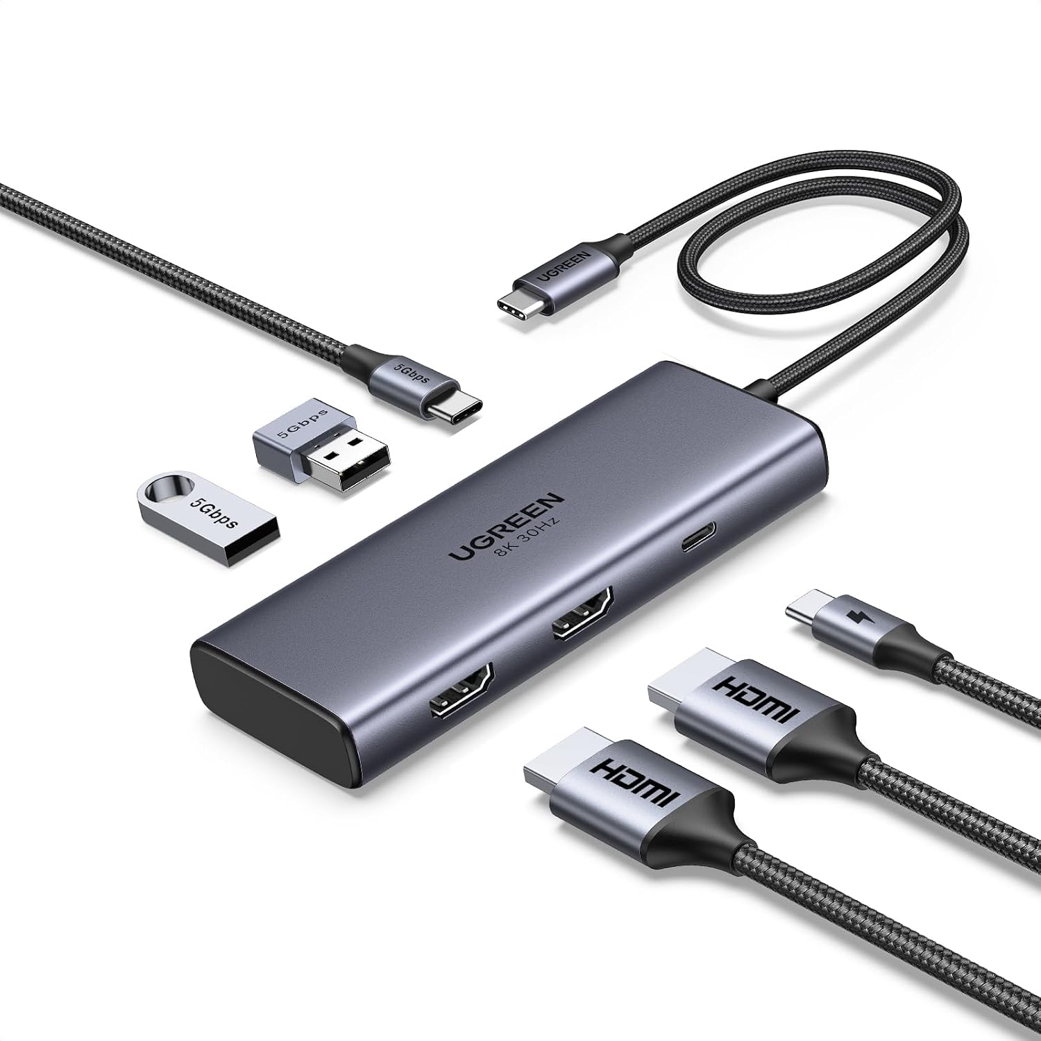 Imagen de UGREEN Revodok 206 USB-C Hub en OfertitasTOP