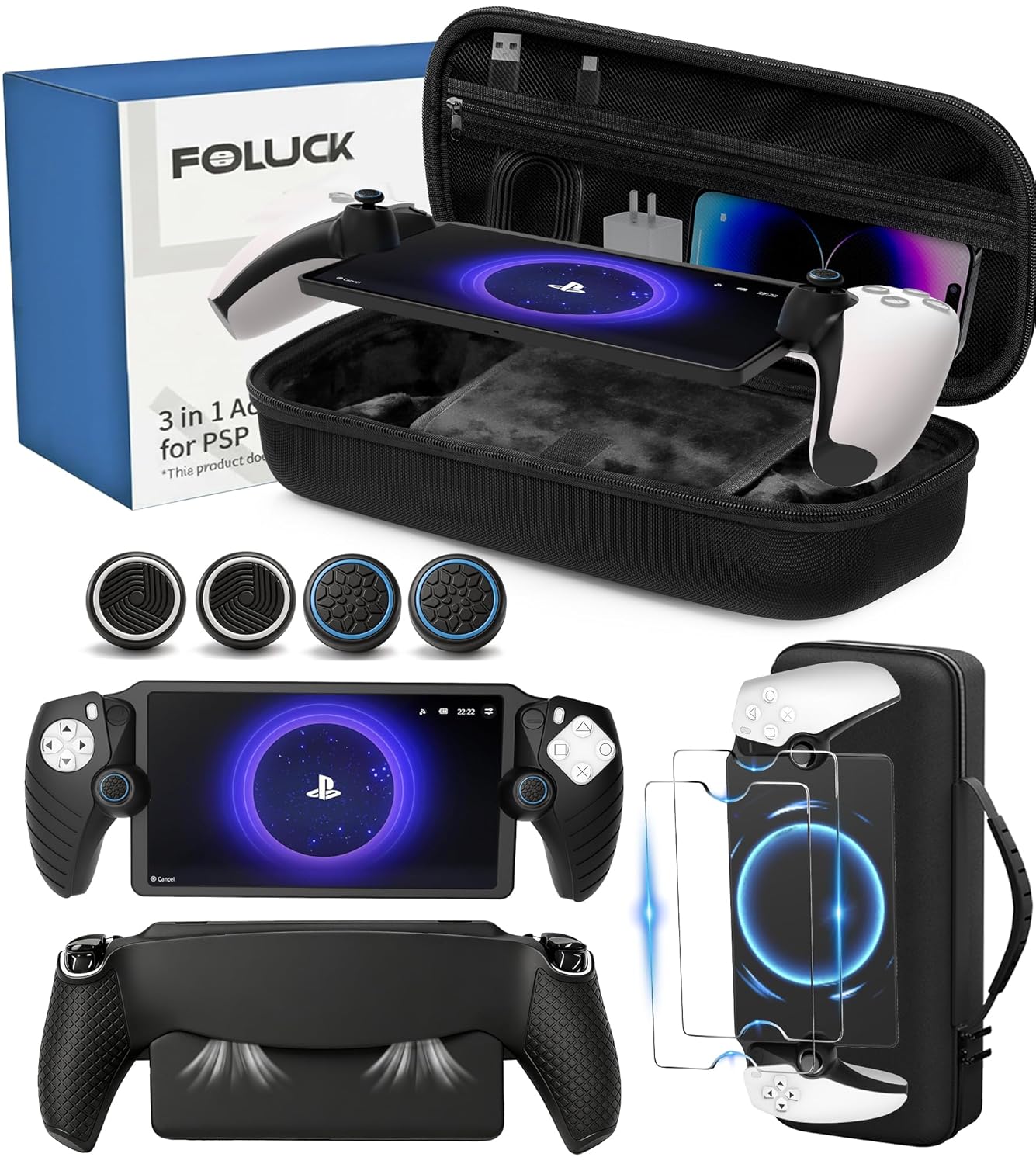 Detalle de Foluck 3-in-1 PS Portal Accessories Set