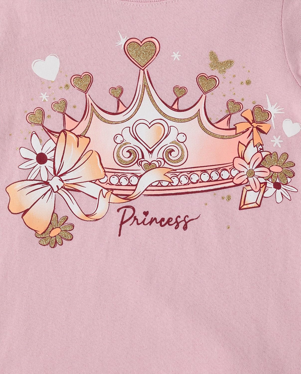 Detalle 2 de The Children's Place Baby Girls' and Toddler Graphic T-Shirts, 3-Pack, Cotton Jersey