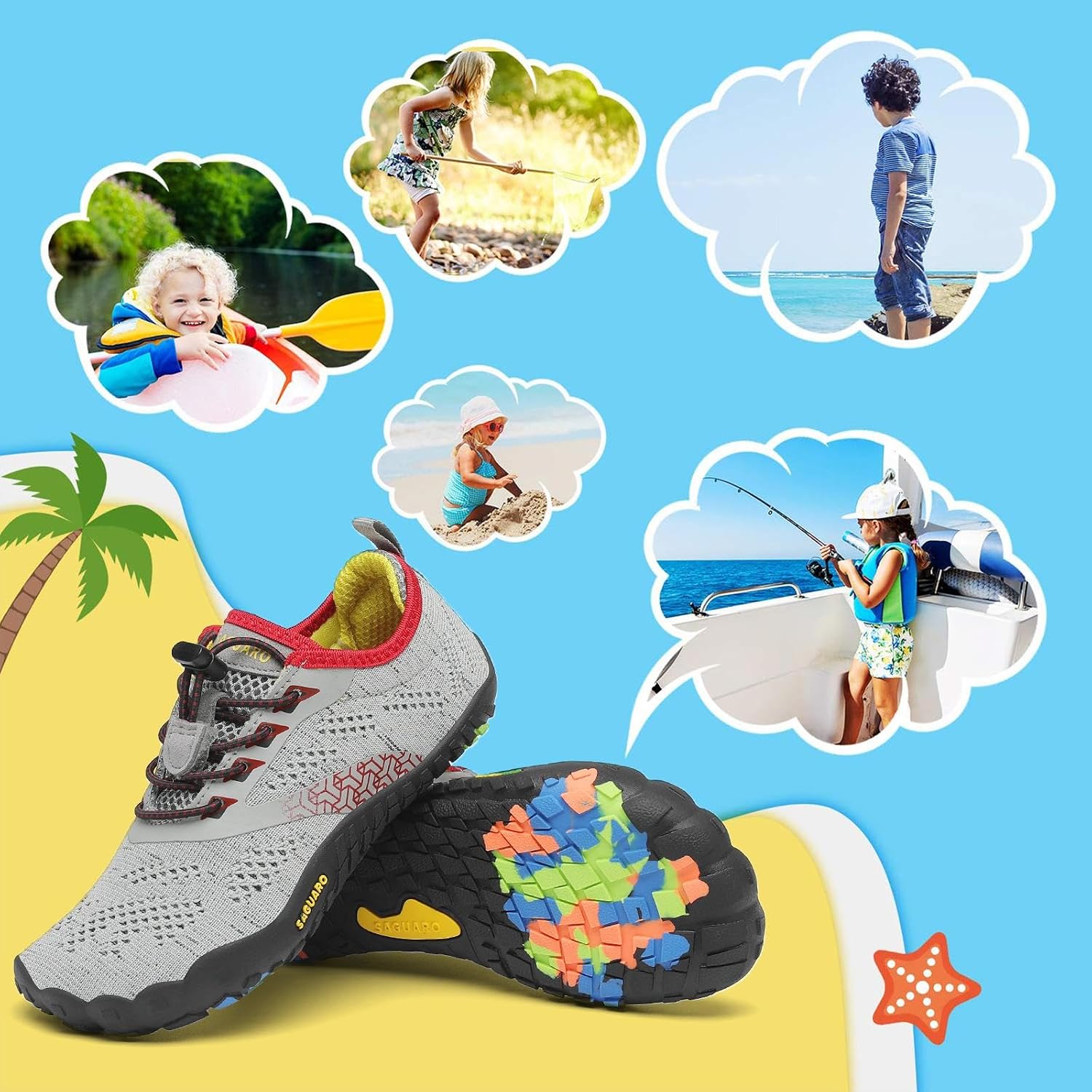 Thumbnail 6 de Saguaro Kindertrailschuhe für Mädchen