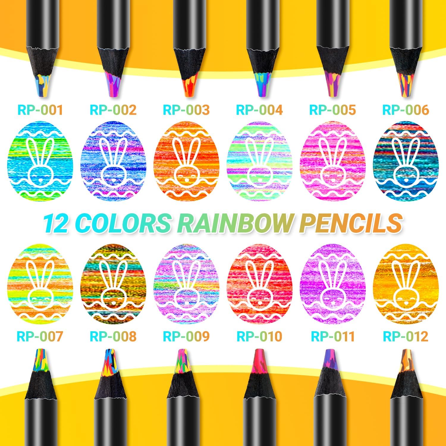 Thumbnail 2 de Maqhpu 12 Coloured Pencils set for kids 🎨