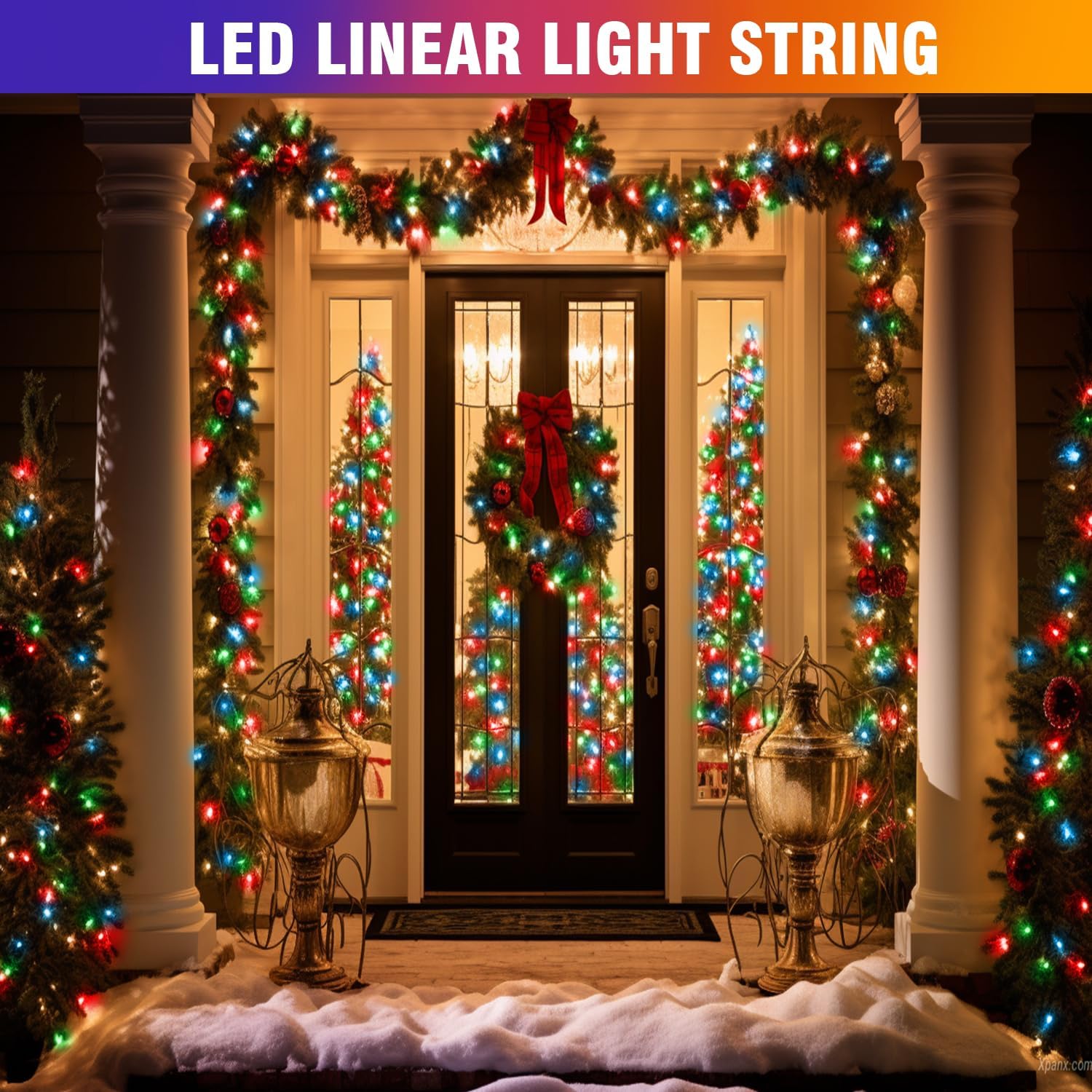 Thumbnail 2 de WASTROYAL LED String Lights 70 ft